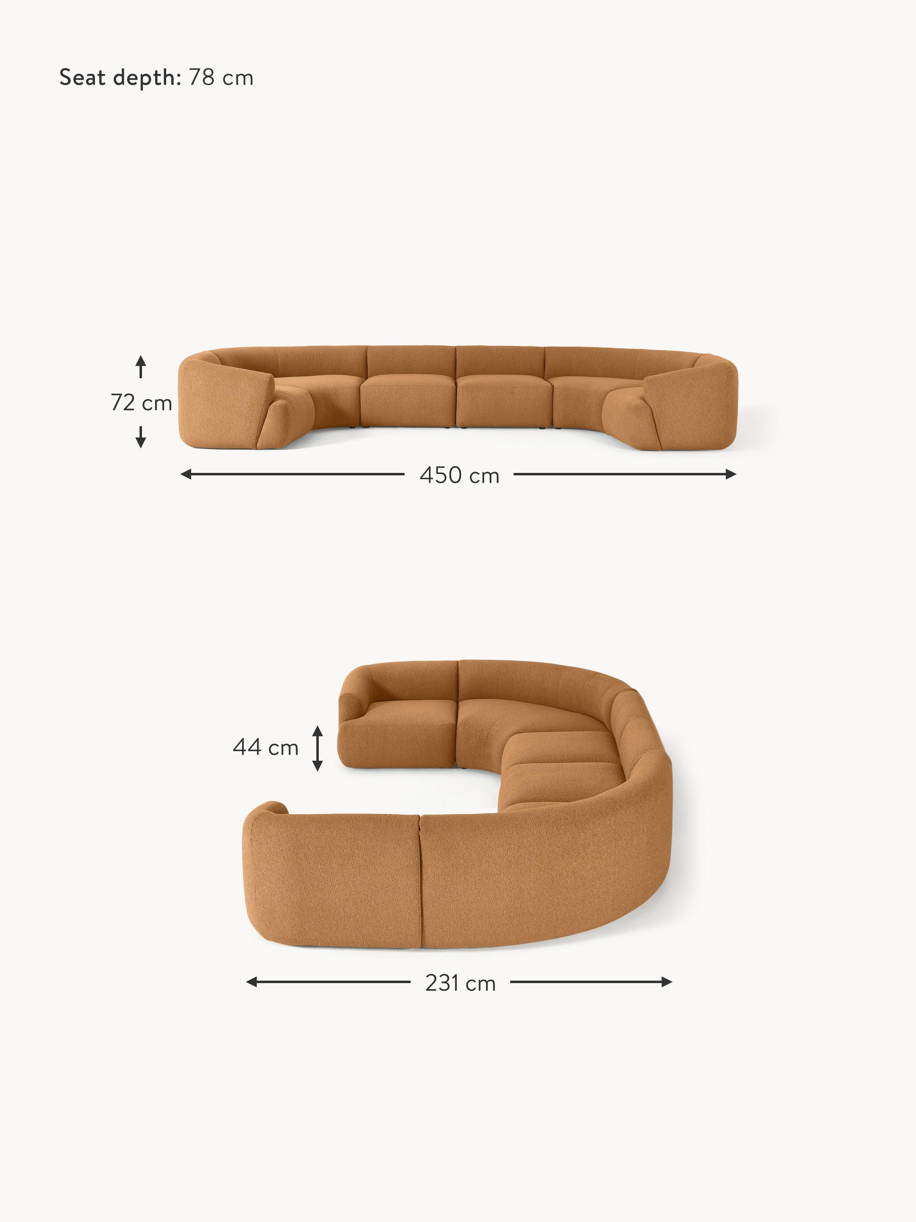 Sofia XL Modular Bouclé Sofa
