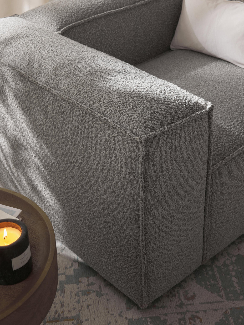 Lennon Bouclé Armchair