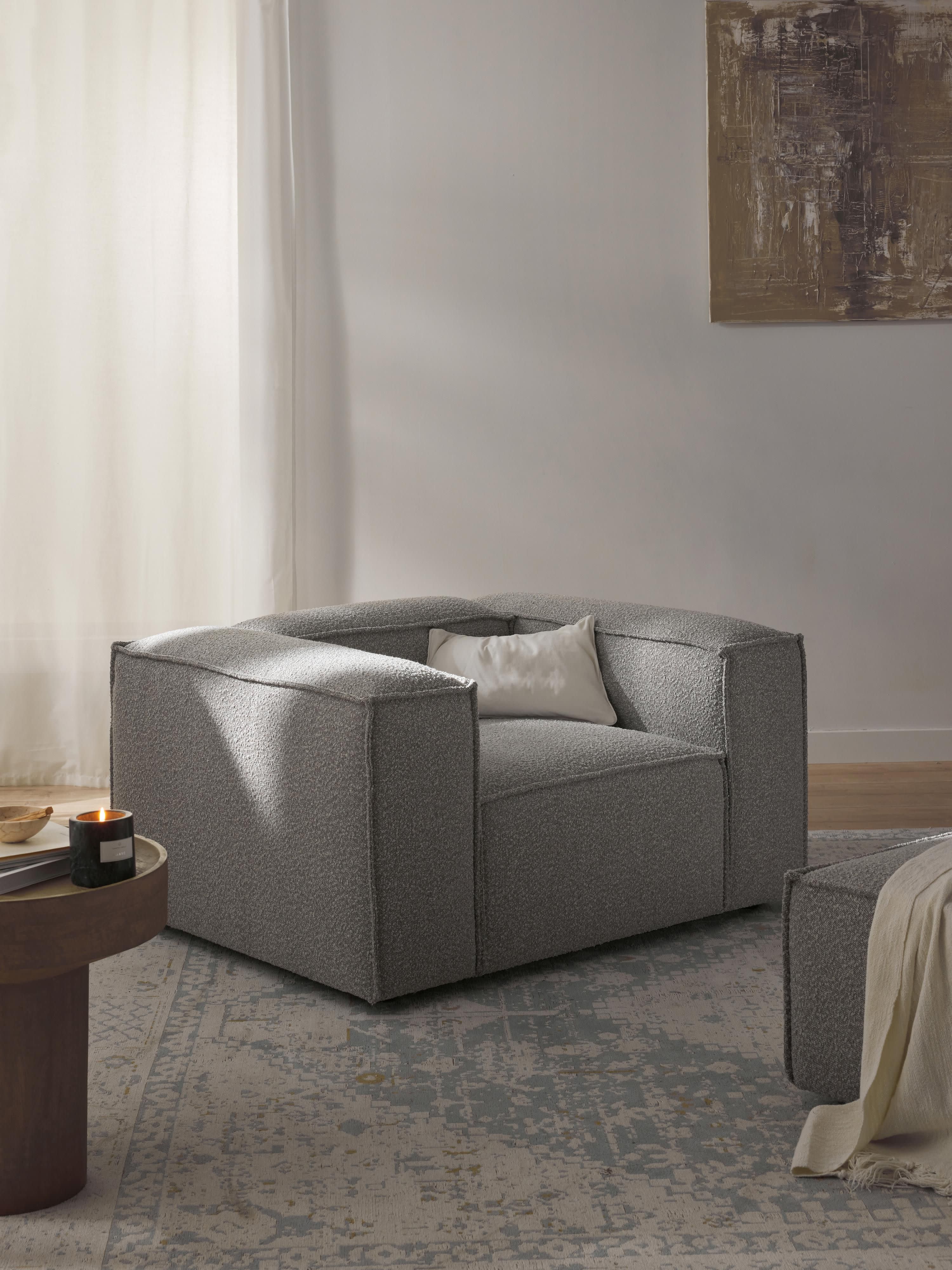 Lennon Bouclé Armchair