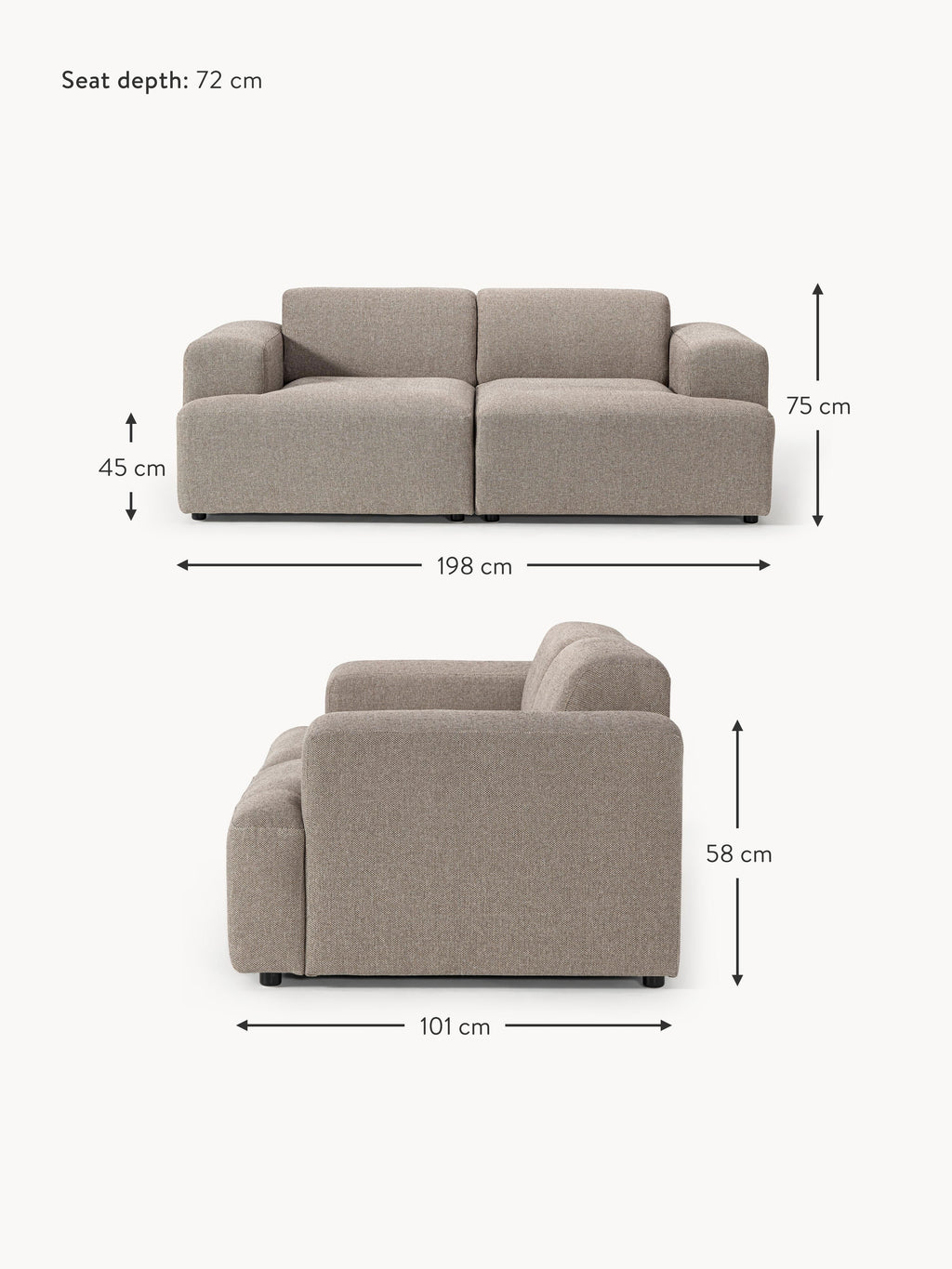 Melva Sofa (2-seater)