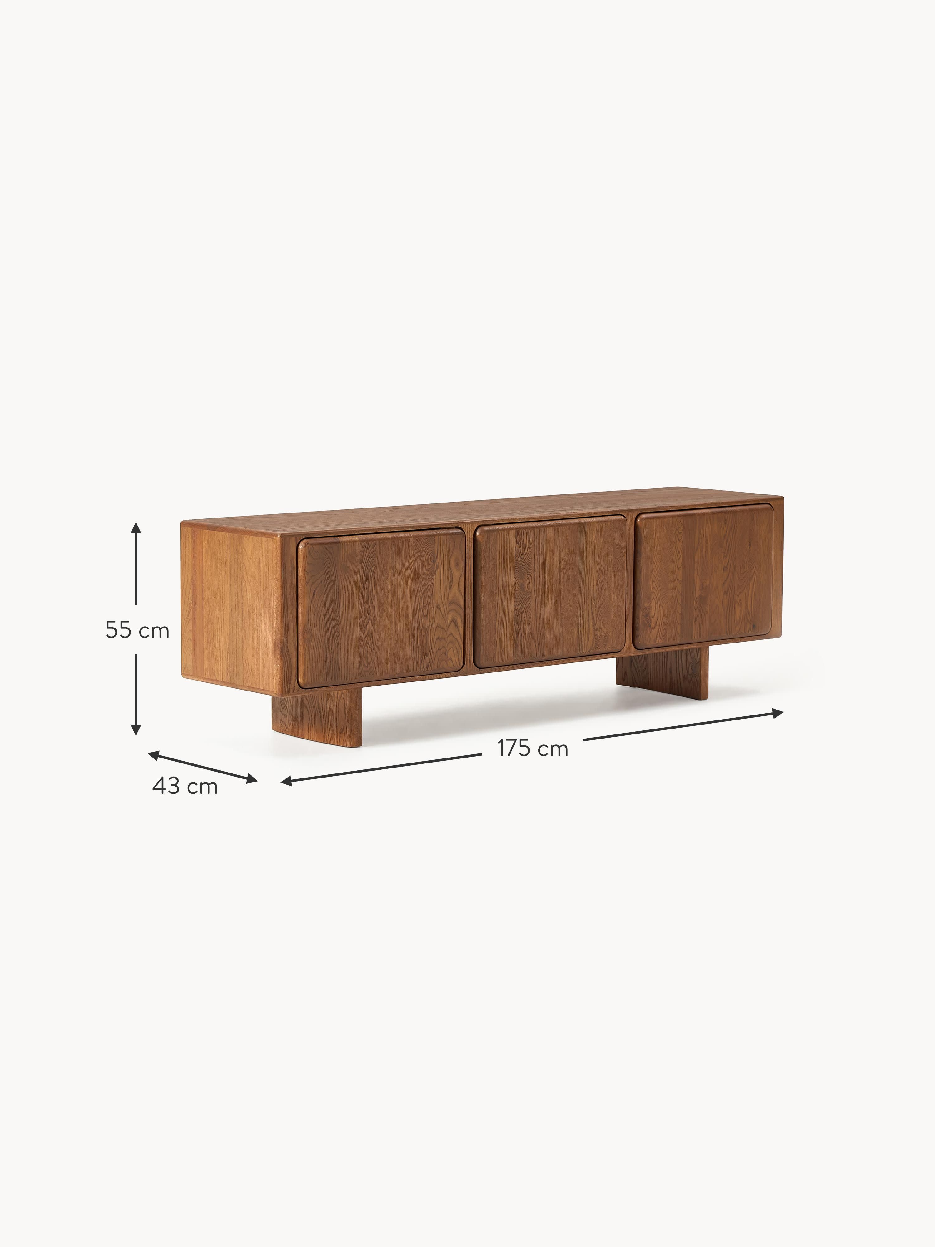 Chandler Oak Wood TV Stand