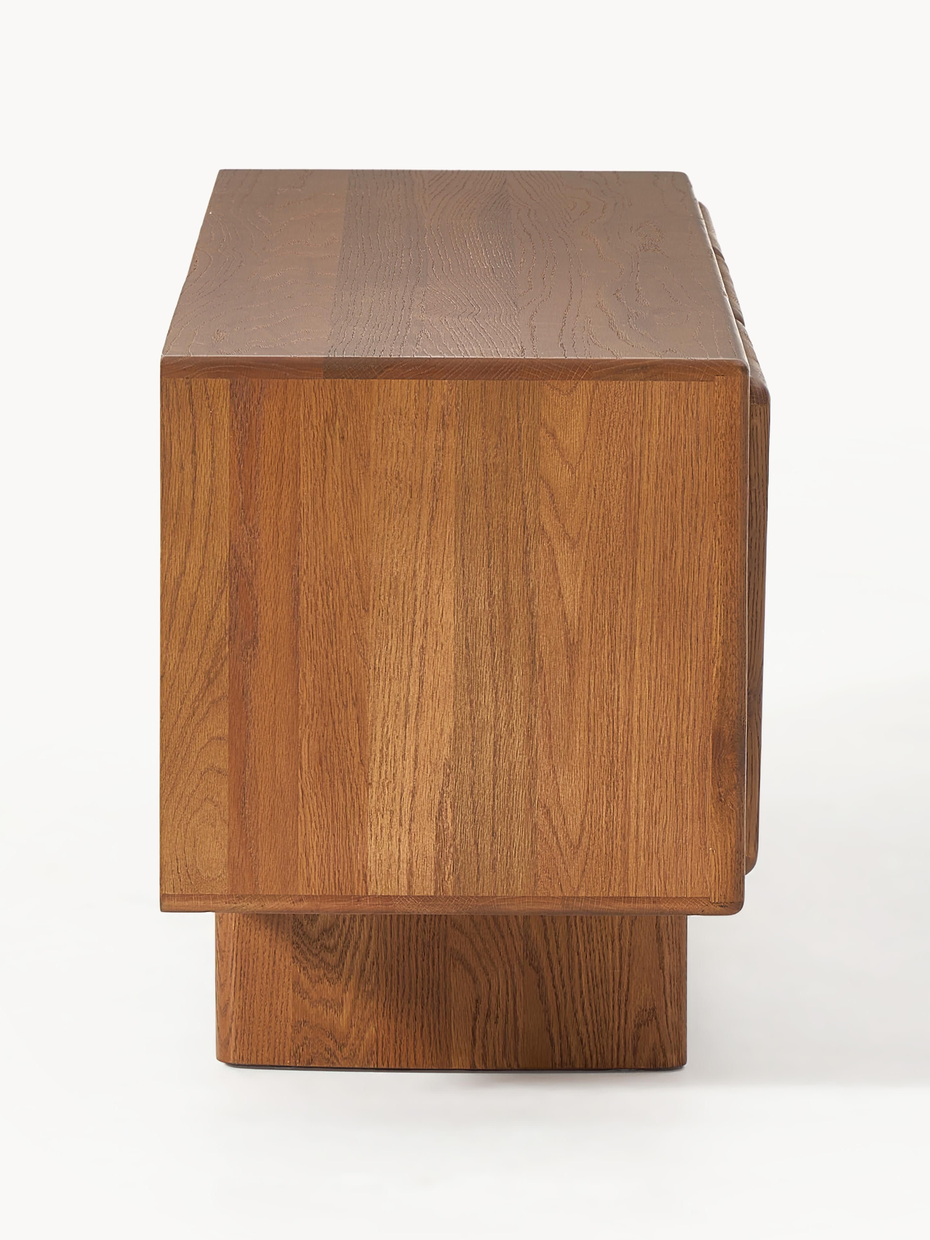 Chandler Oak Wood TV Stand