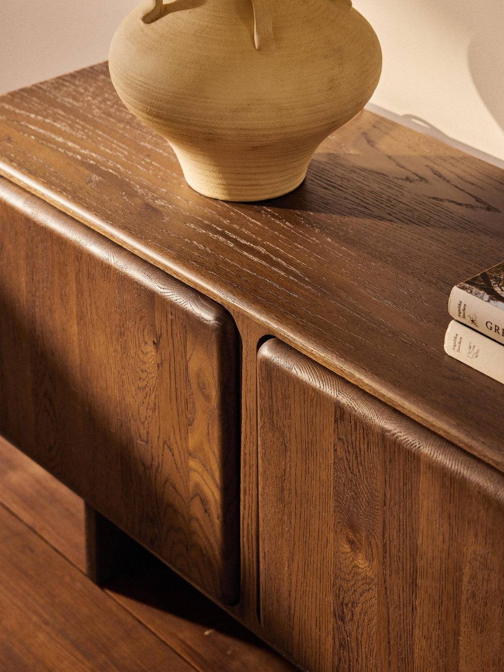 Chandler Oak Wood TV Stand