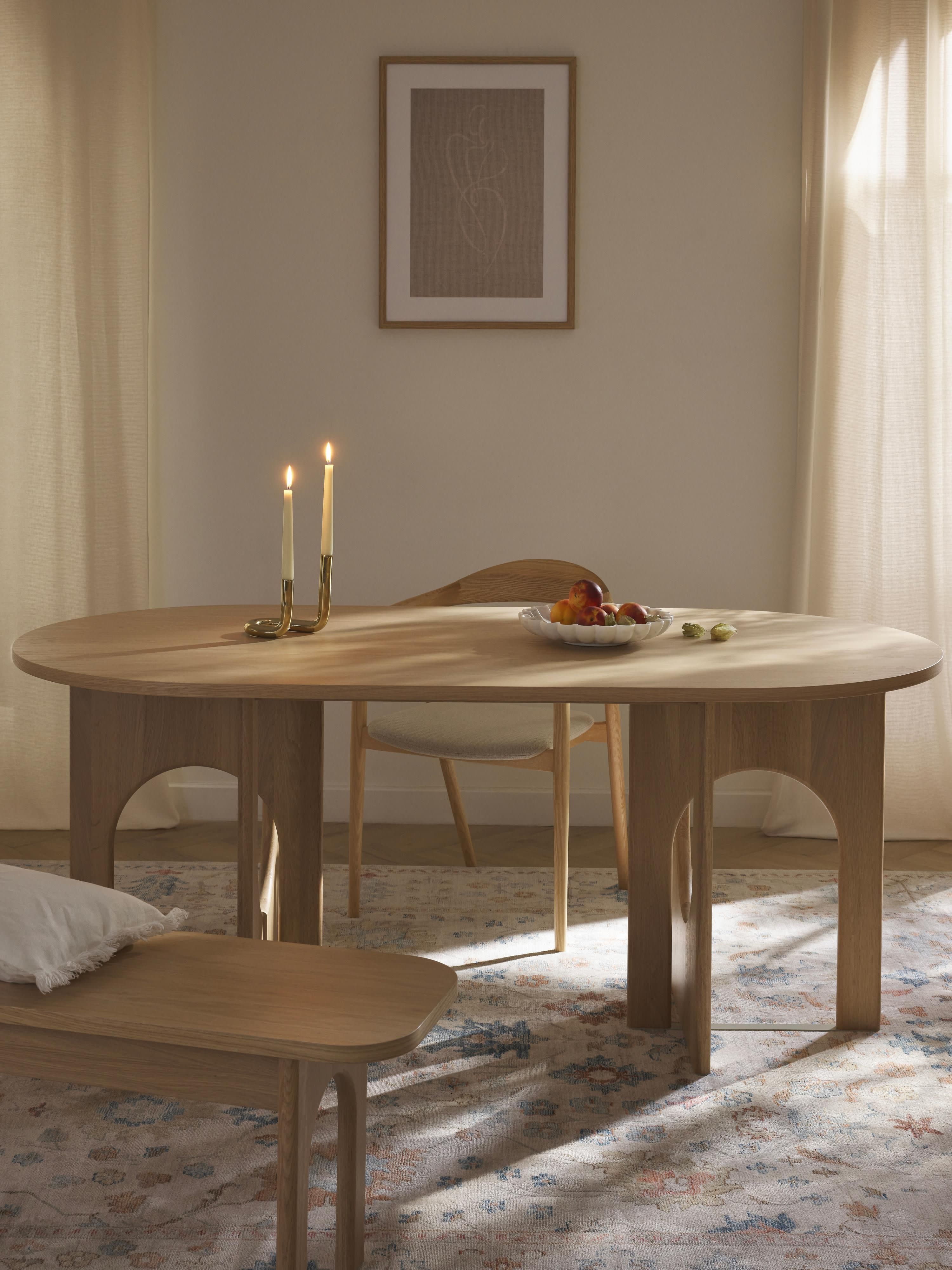Apollo Oval Dining Table, in various sizes