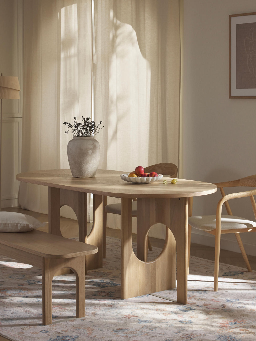 Apollo Oval Dining Table, in various sizes