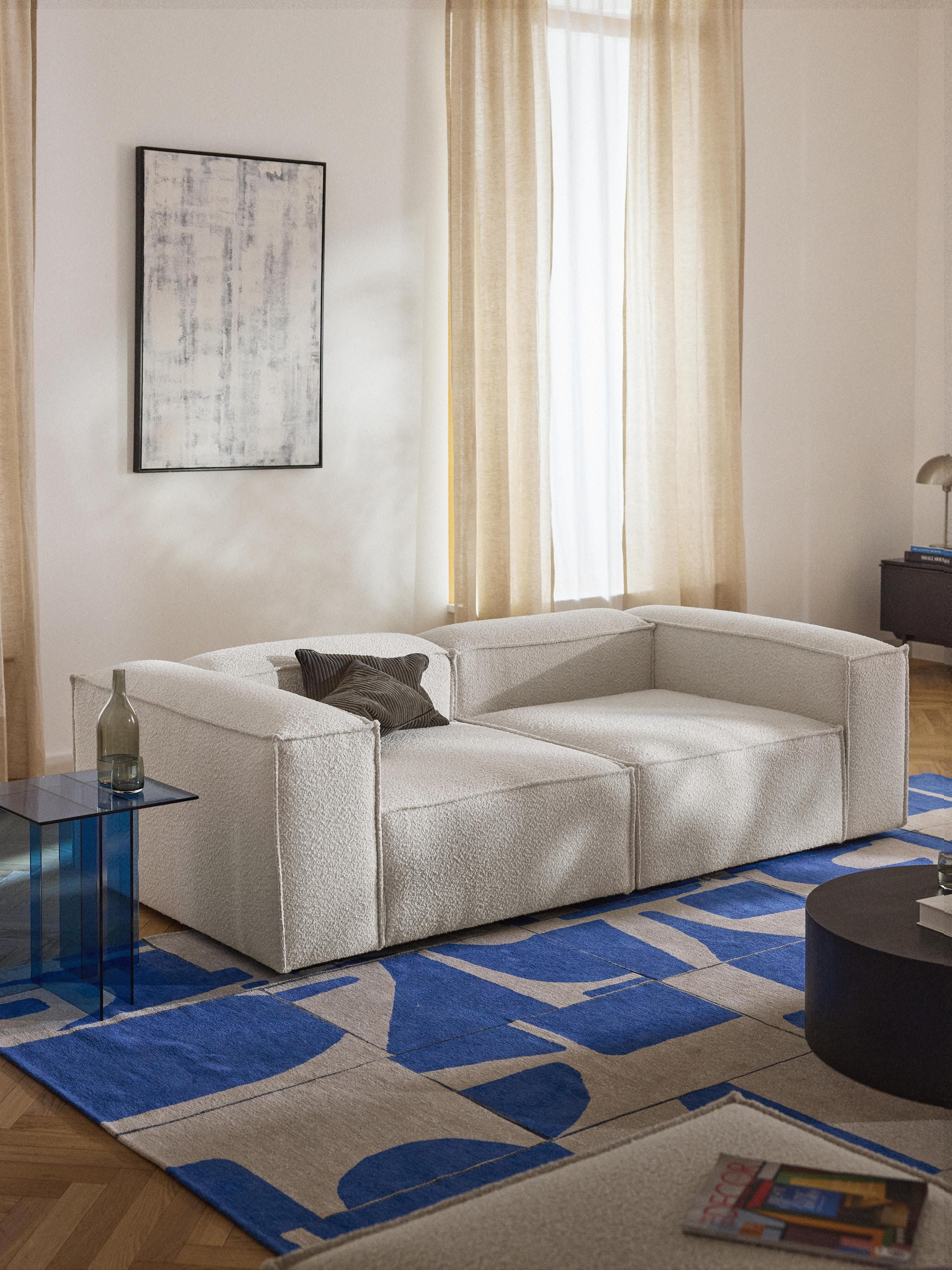 Lennon Bouclè Modular Sofa (3-seater)