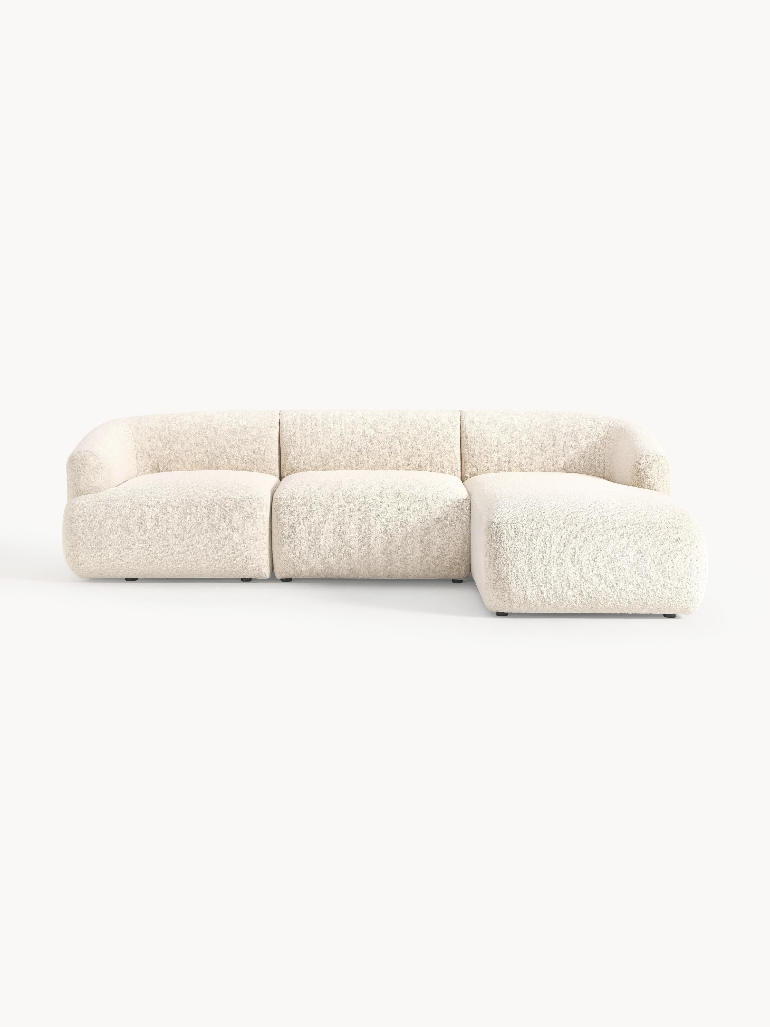 Gallery image 1 - Modular Bouclé Corner Sofa Sofia (4-seater)
