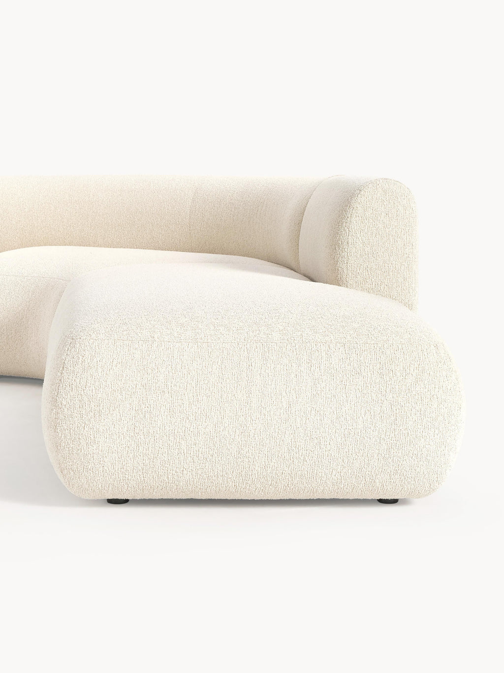 Sofia Modular Bouclé Corner Sofa (4-seater)