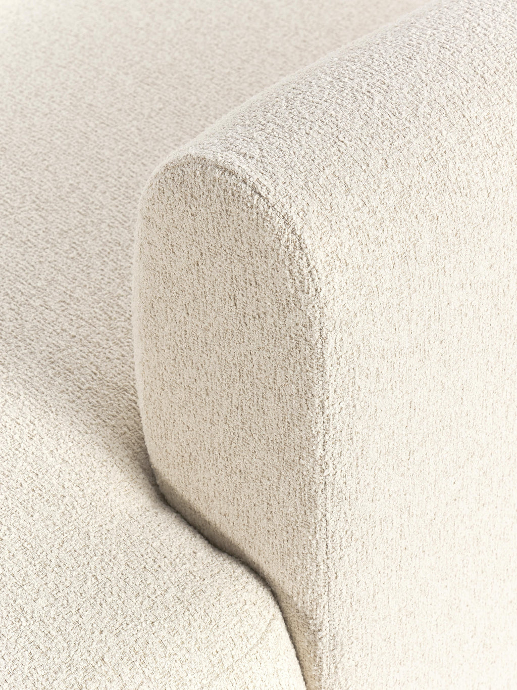 Sofia Modular Bouclé Corner Sofa (4-seater)