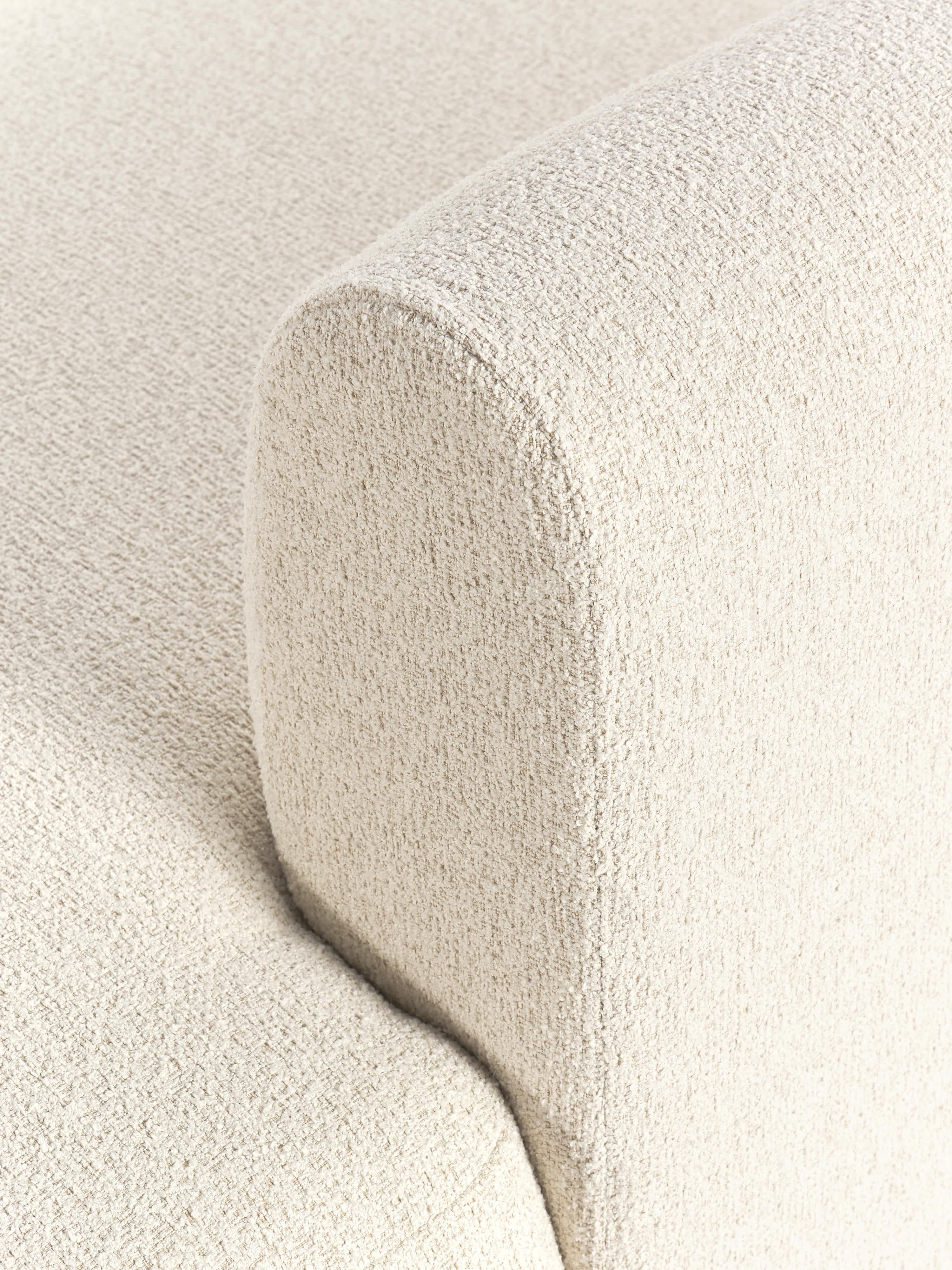Sofia Modular Bouclé Corner Sofa (4-seater)