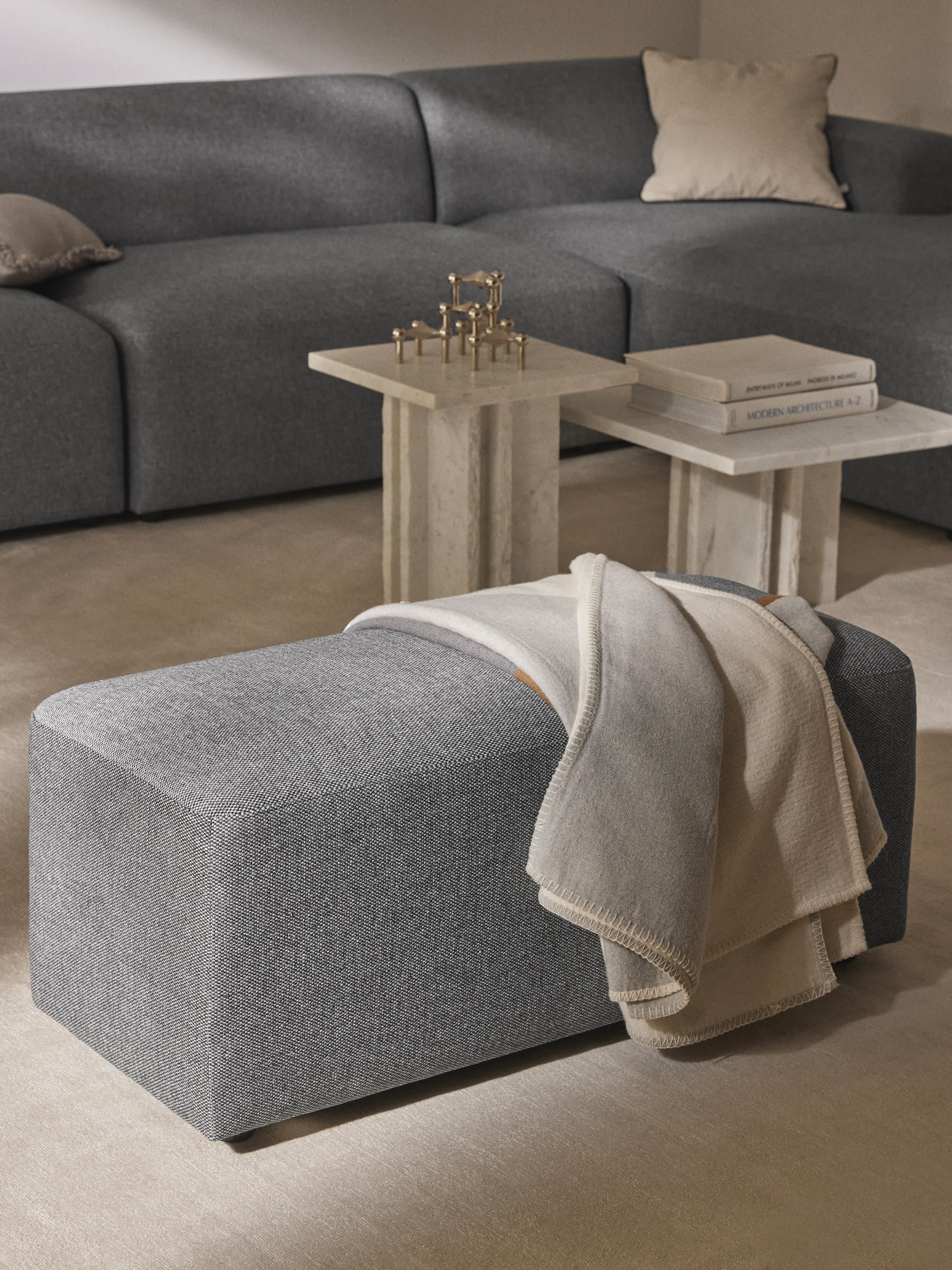 Melva Ottoman, W 99 x D 42 cm