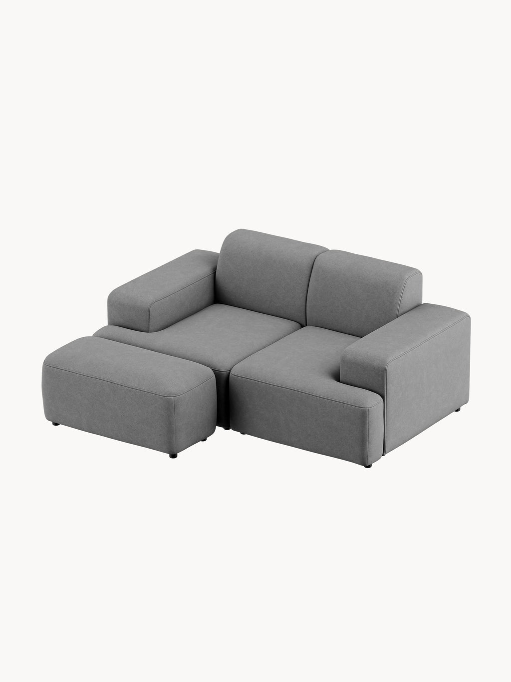 Melva Ottoman, W 99 x D 42 cm