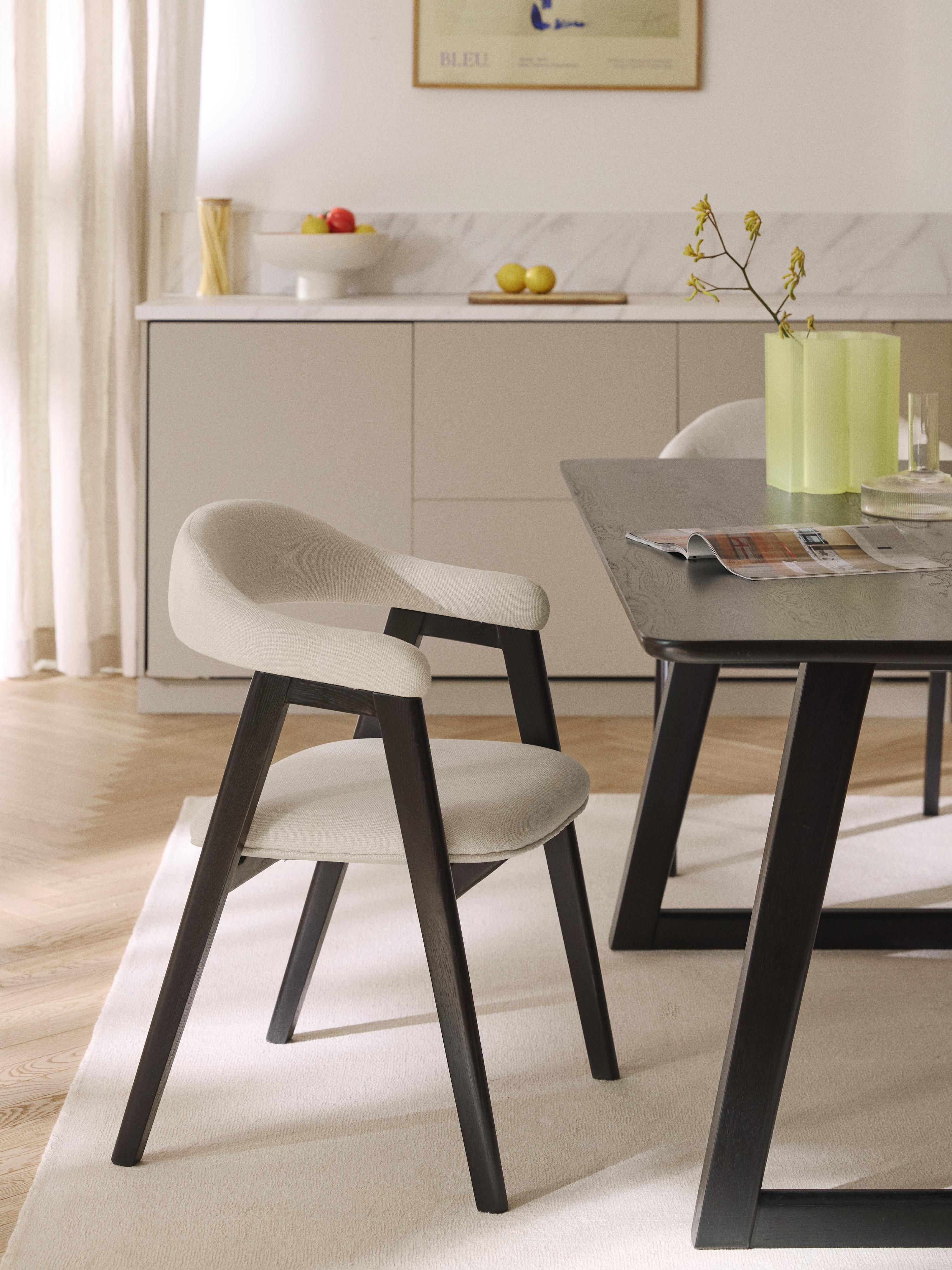 Nik Oak Wood Dining Table, in various sizes