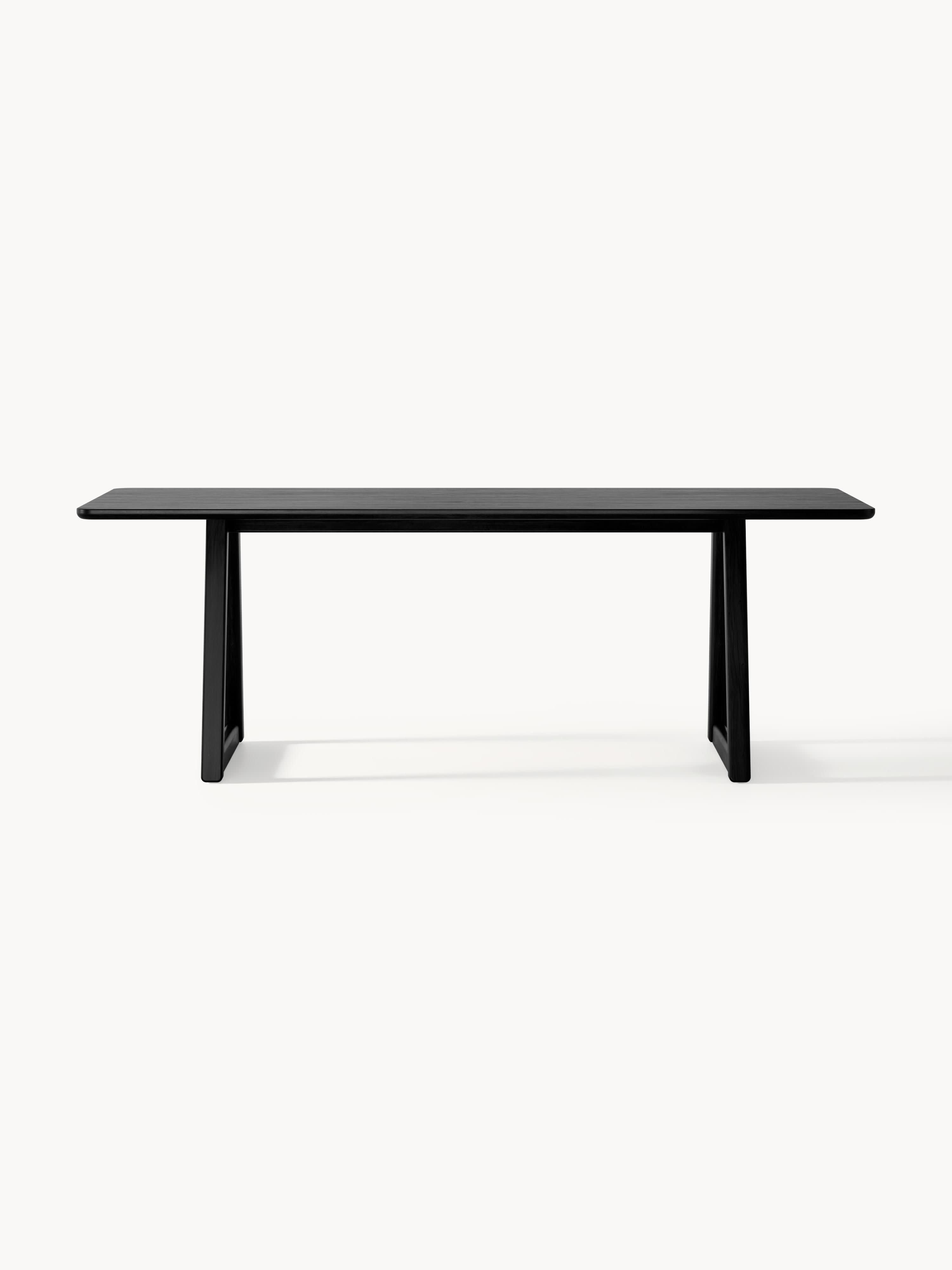 Nik Oak Wood Dining Table, in various sizes