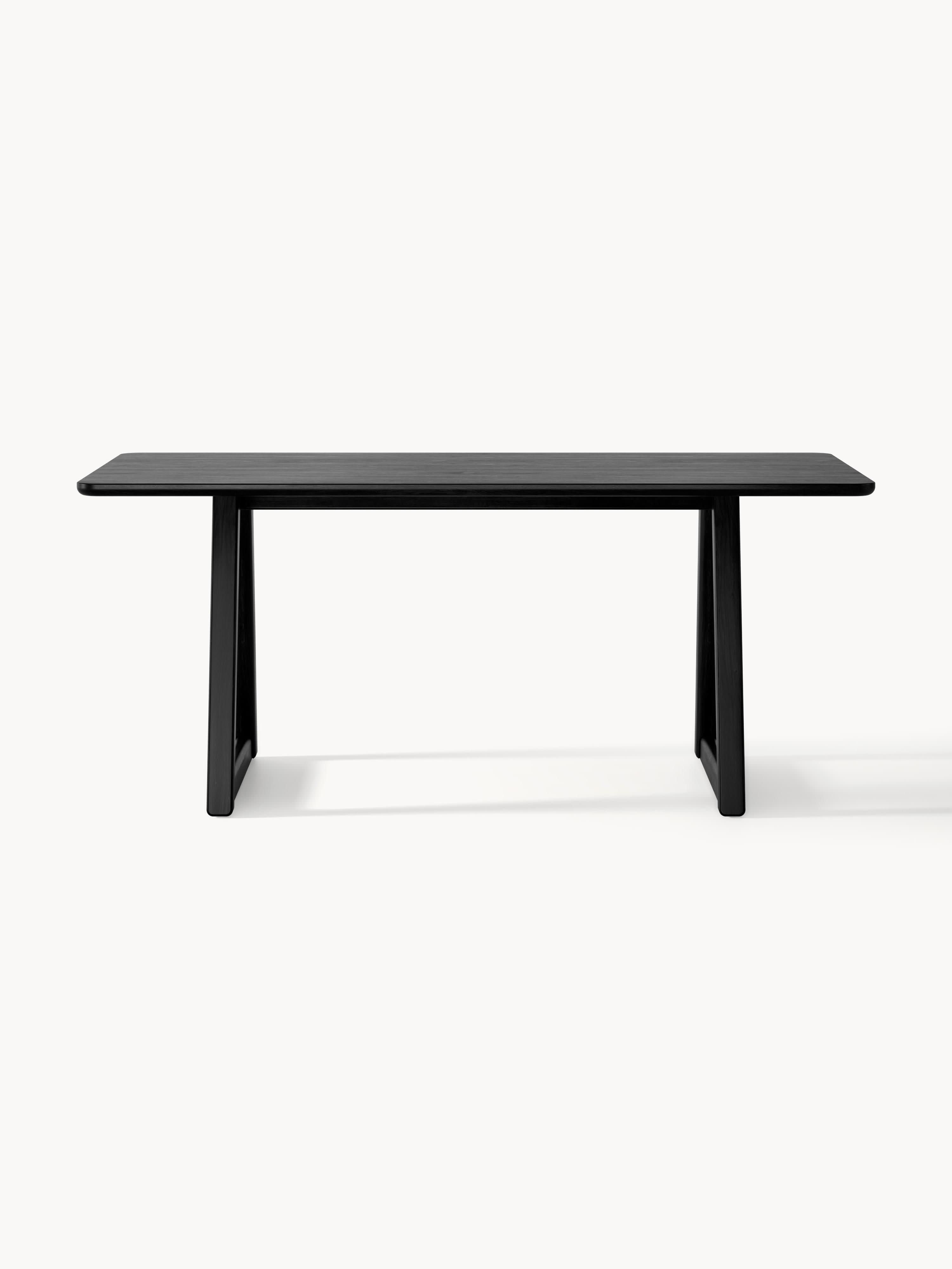 Nik Oak Wood Dining Table, in various sizes