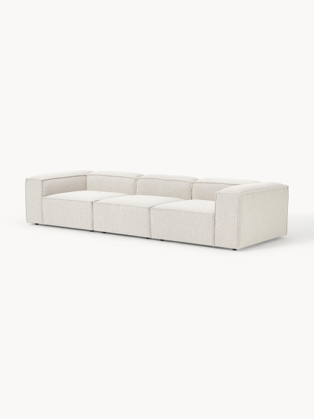 Lennon Bouclé Modular Sofa (4-seater)
