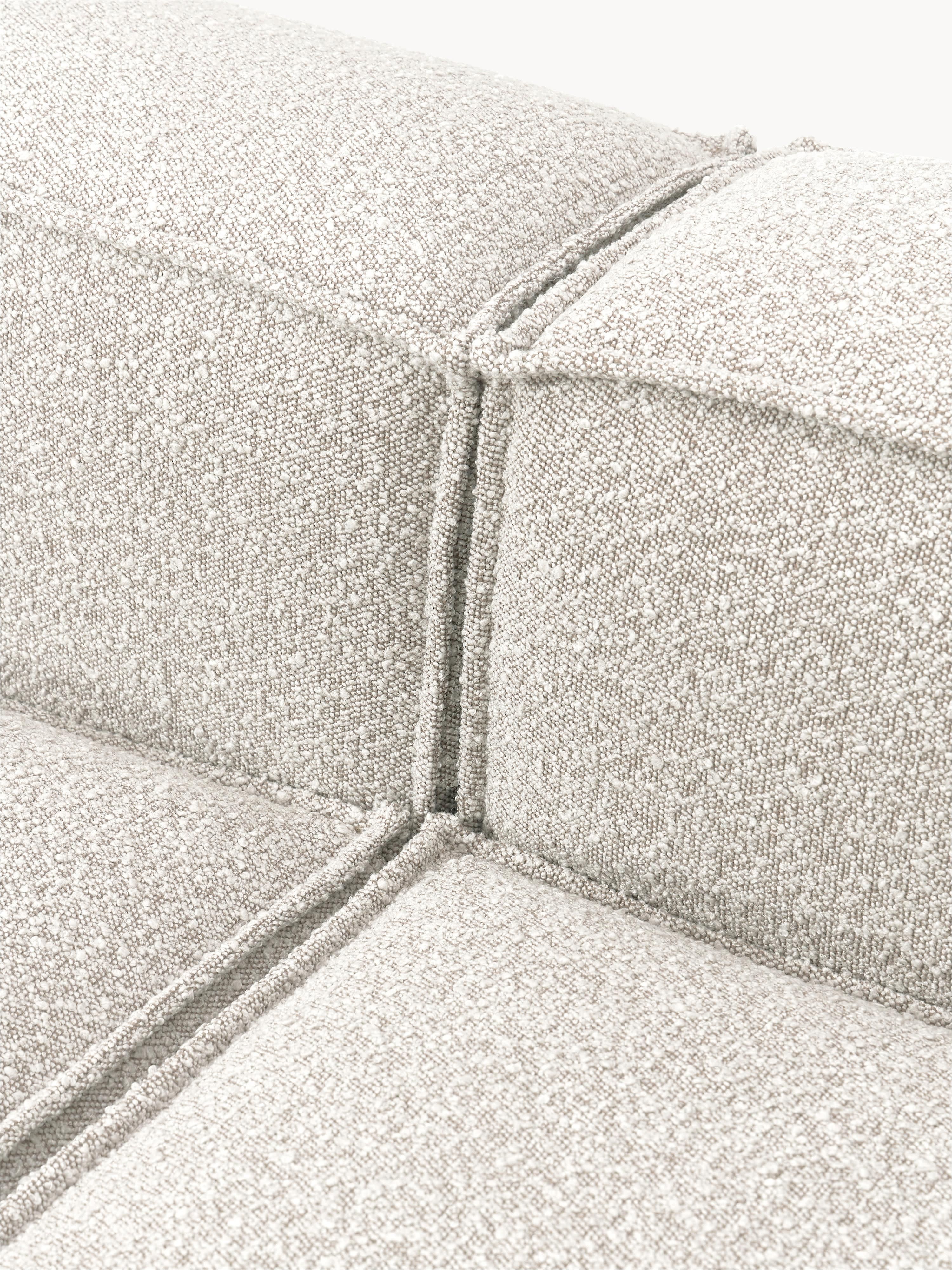 Lennon Bouclé Modular Sofa (4-seater)