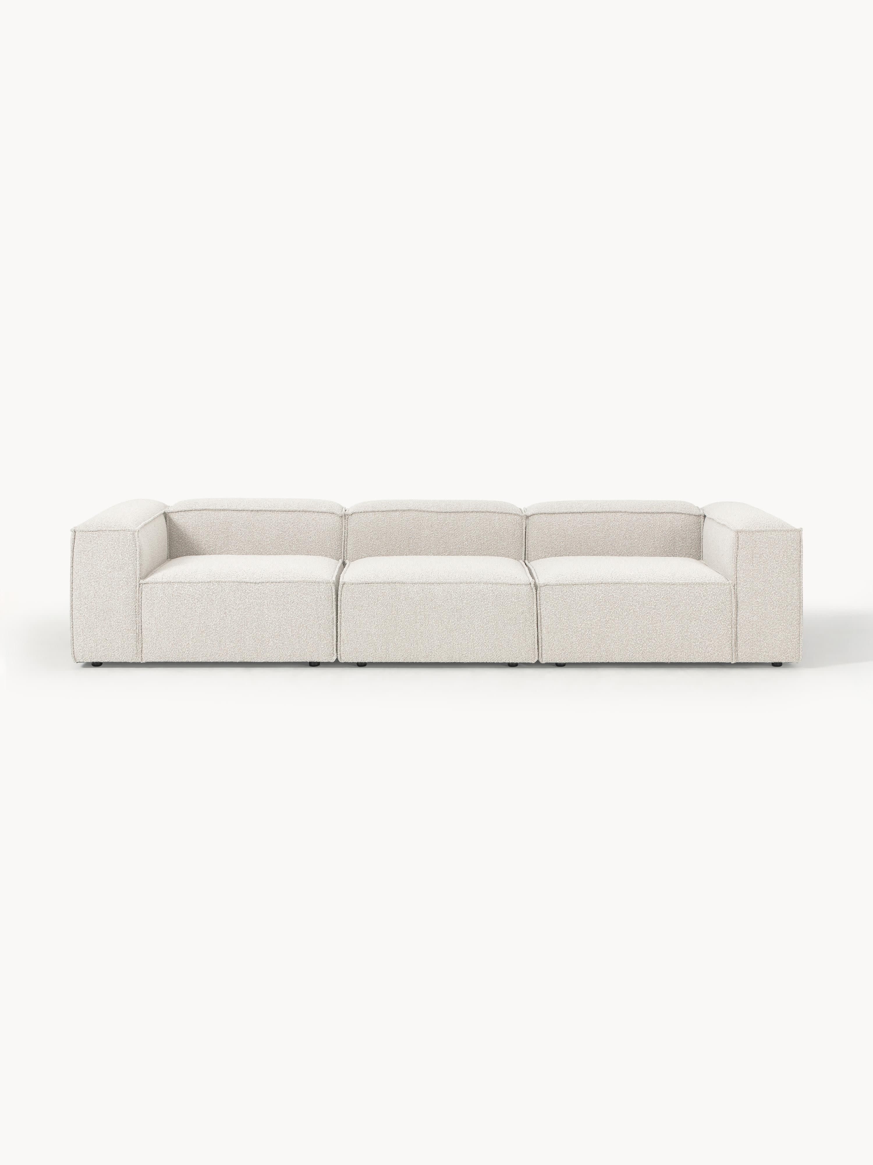 Lennon Bouclé Modular Sofa (4-seater)