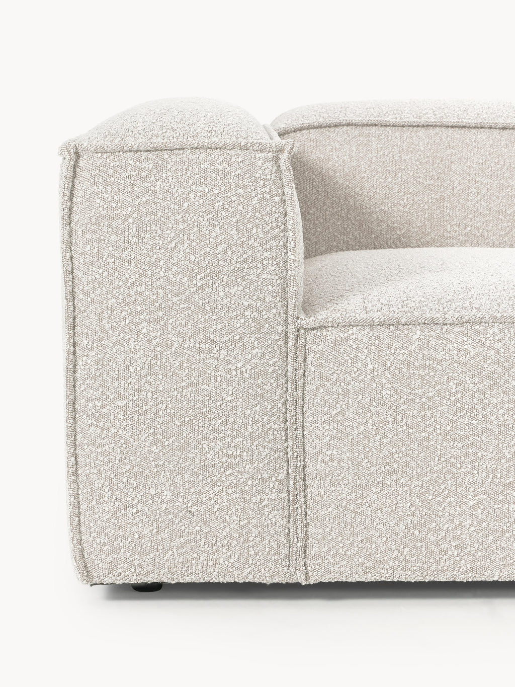 Lennon Bouclé Modular Sofa (4-seater)