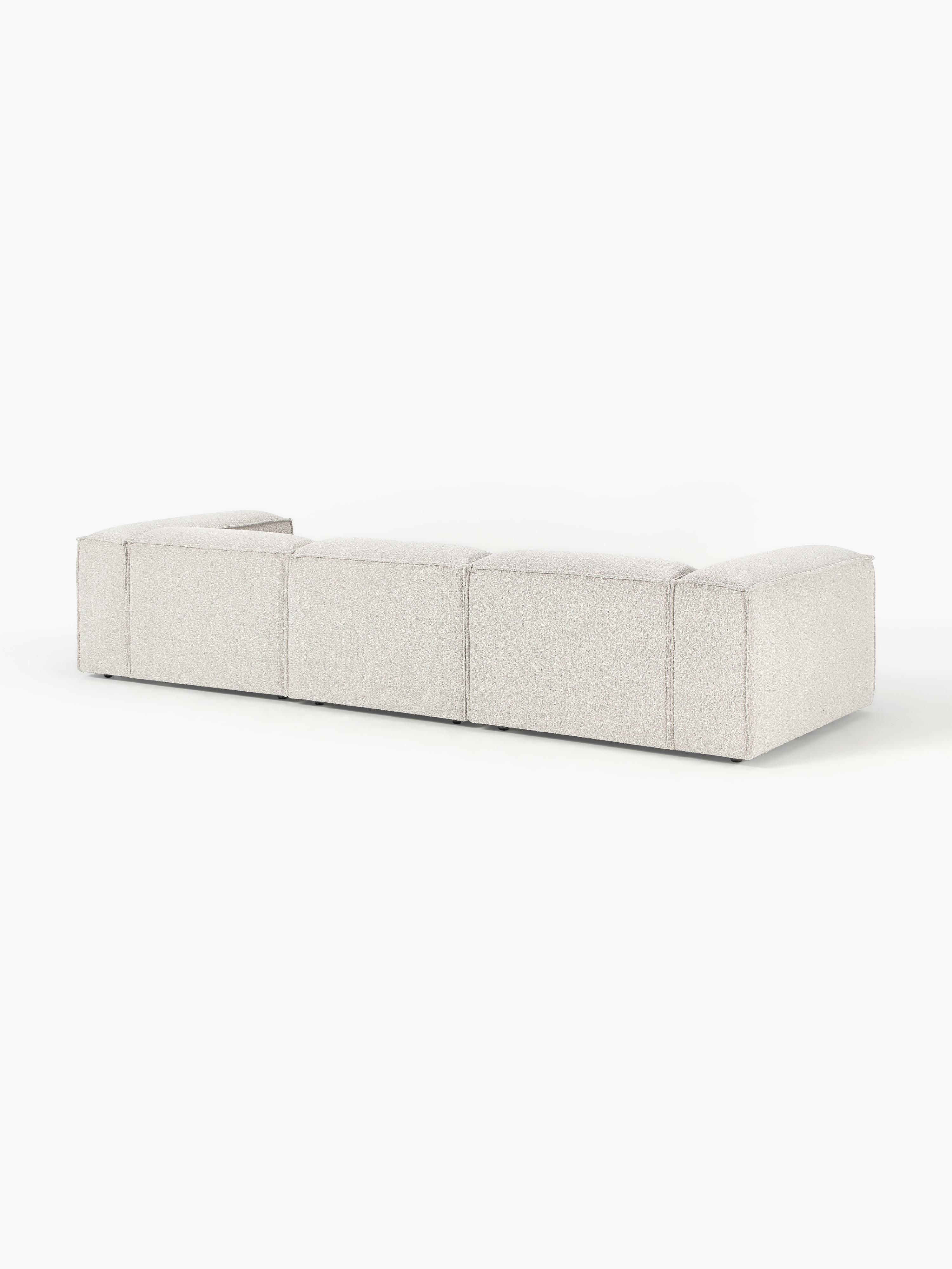 Lennon Bouclé Modular Sofa (4-seater)