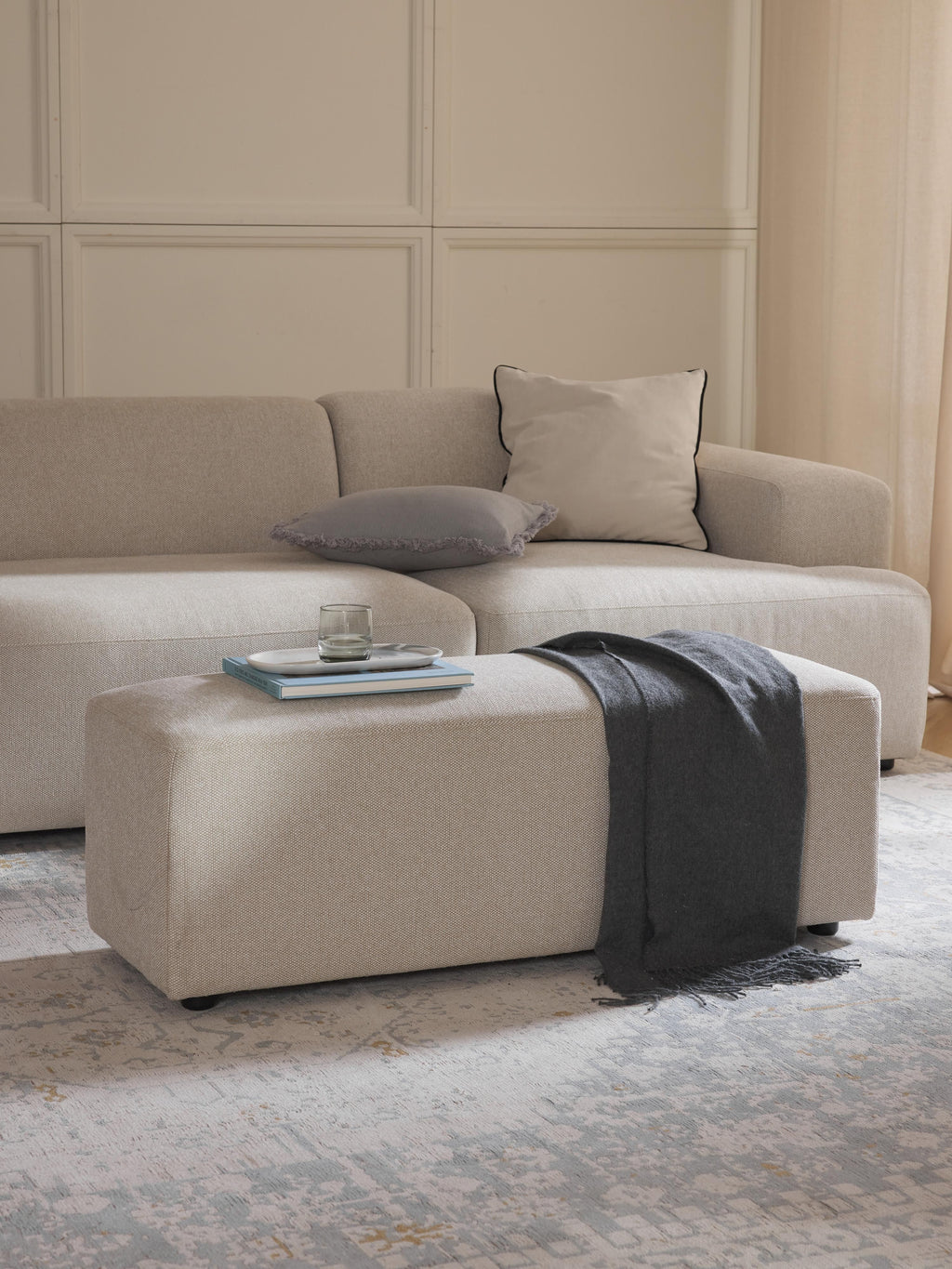Melva XL Ottoman