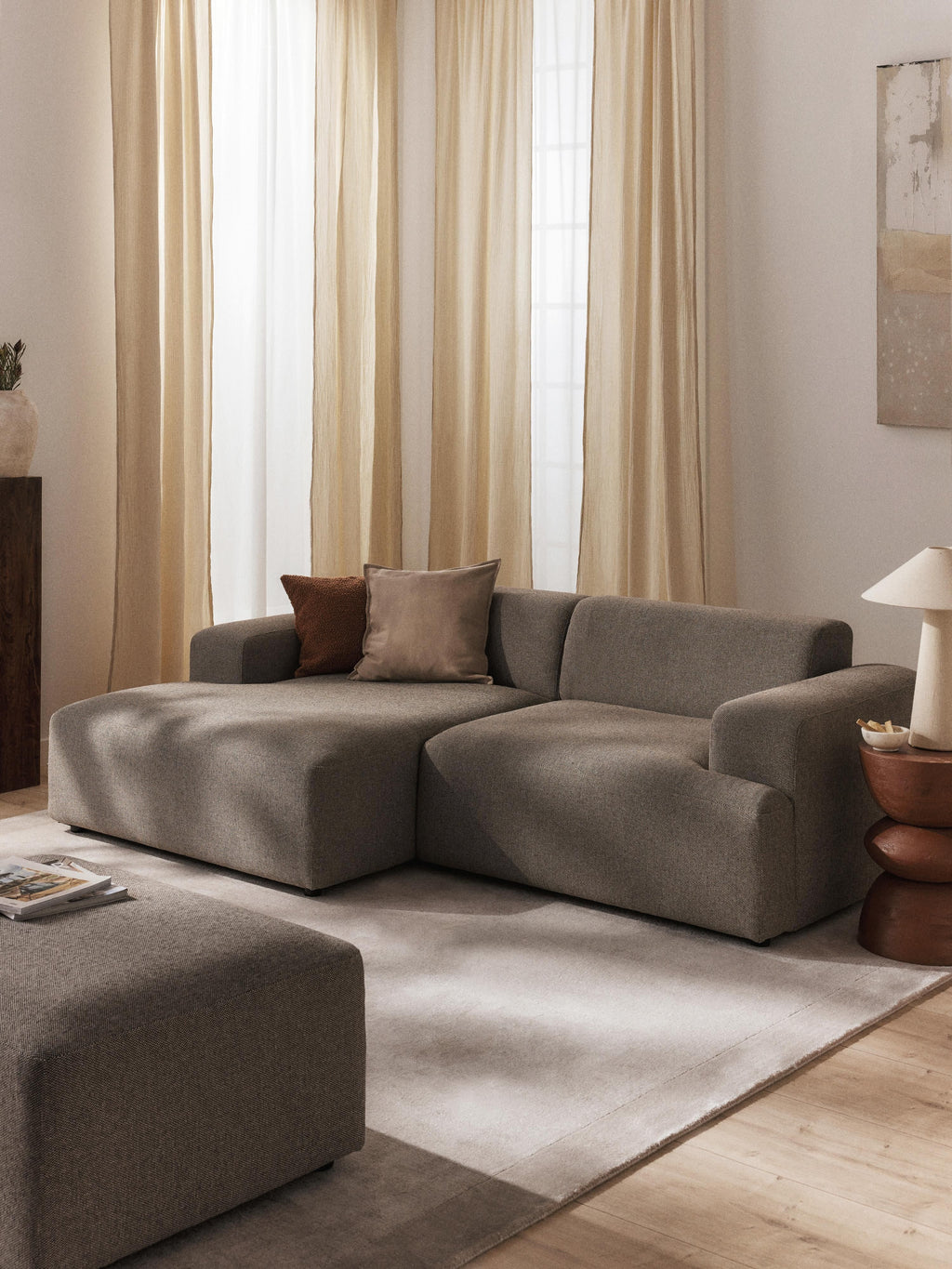 Melva Corner Sofa (3-seater)