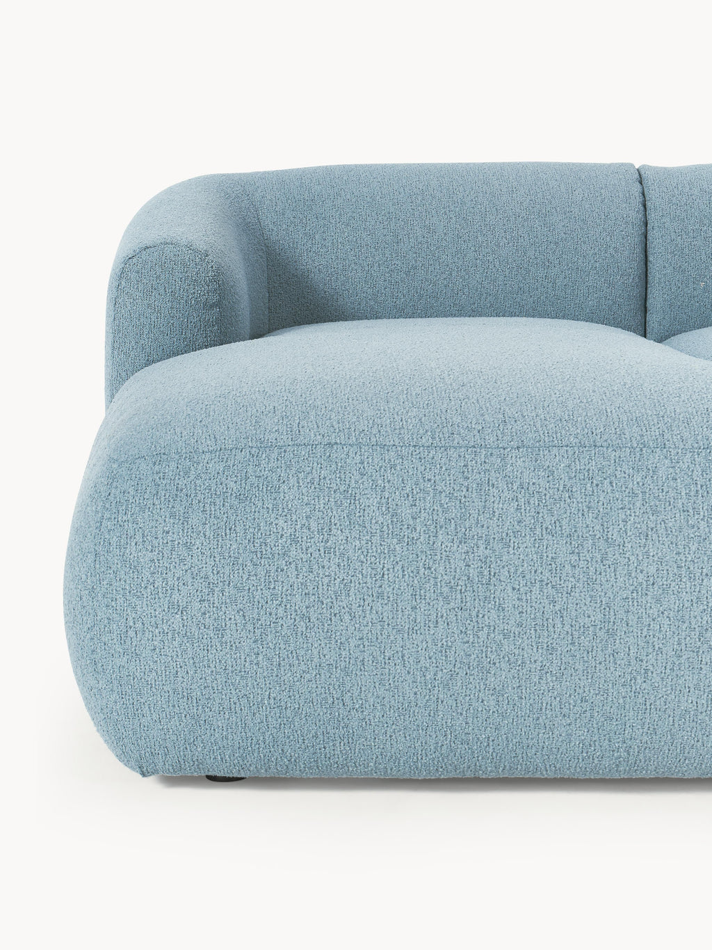 Sofia Modular Bouclé Corner Sofa (4-seater)