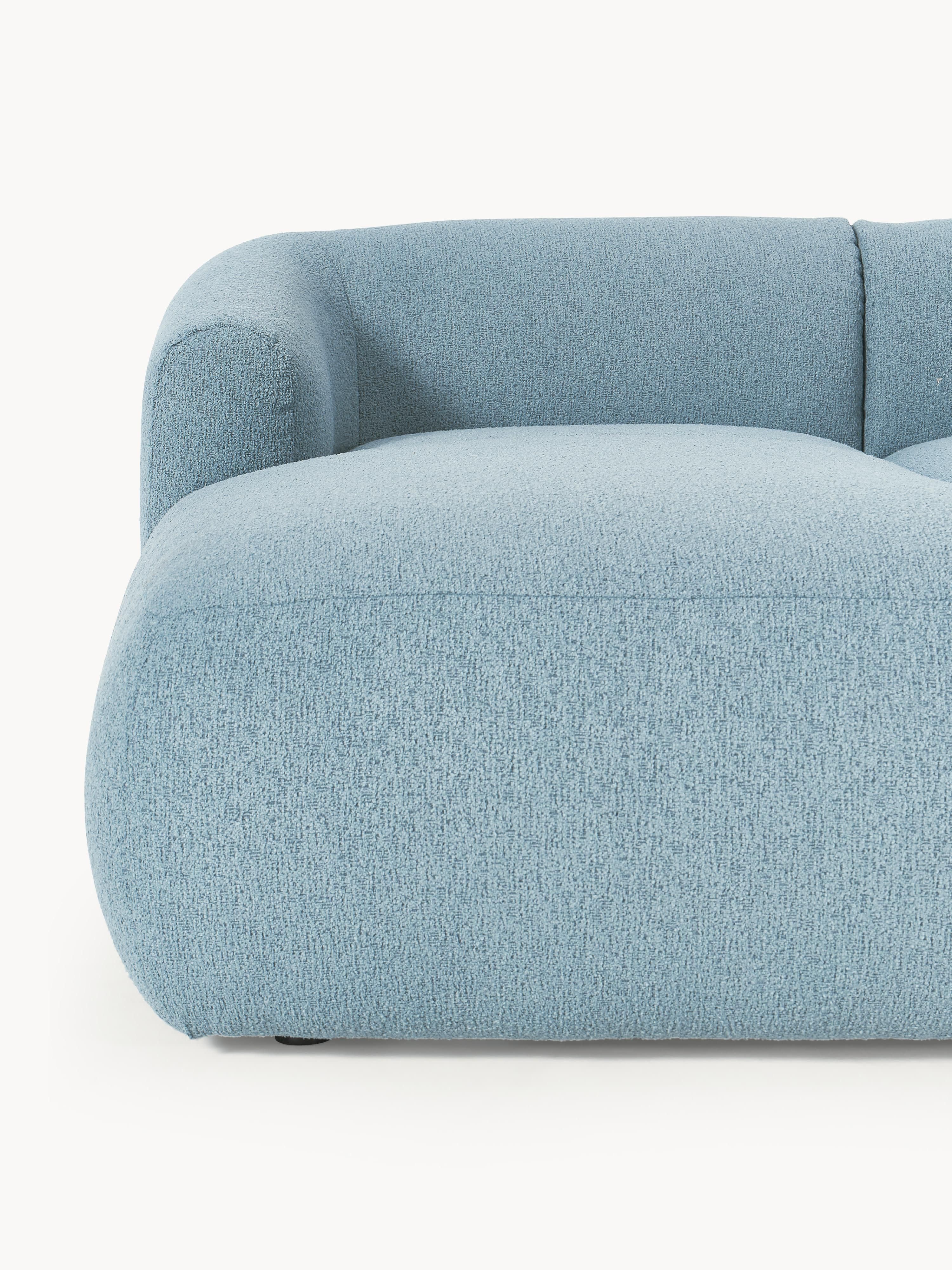 Sofia Modular Bouclé Corner Sofa (4-seater)