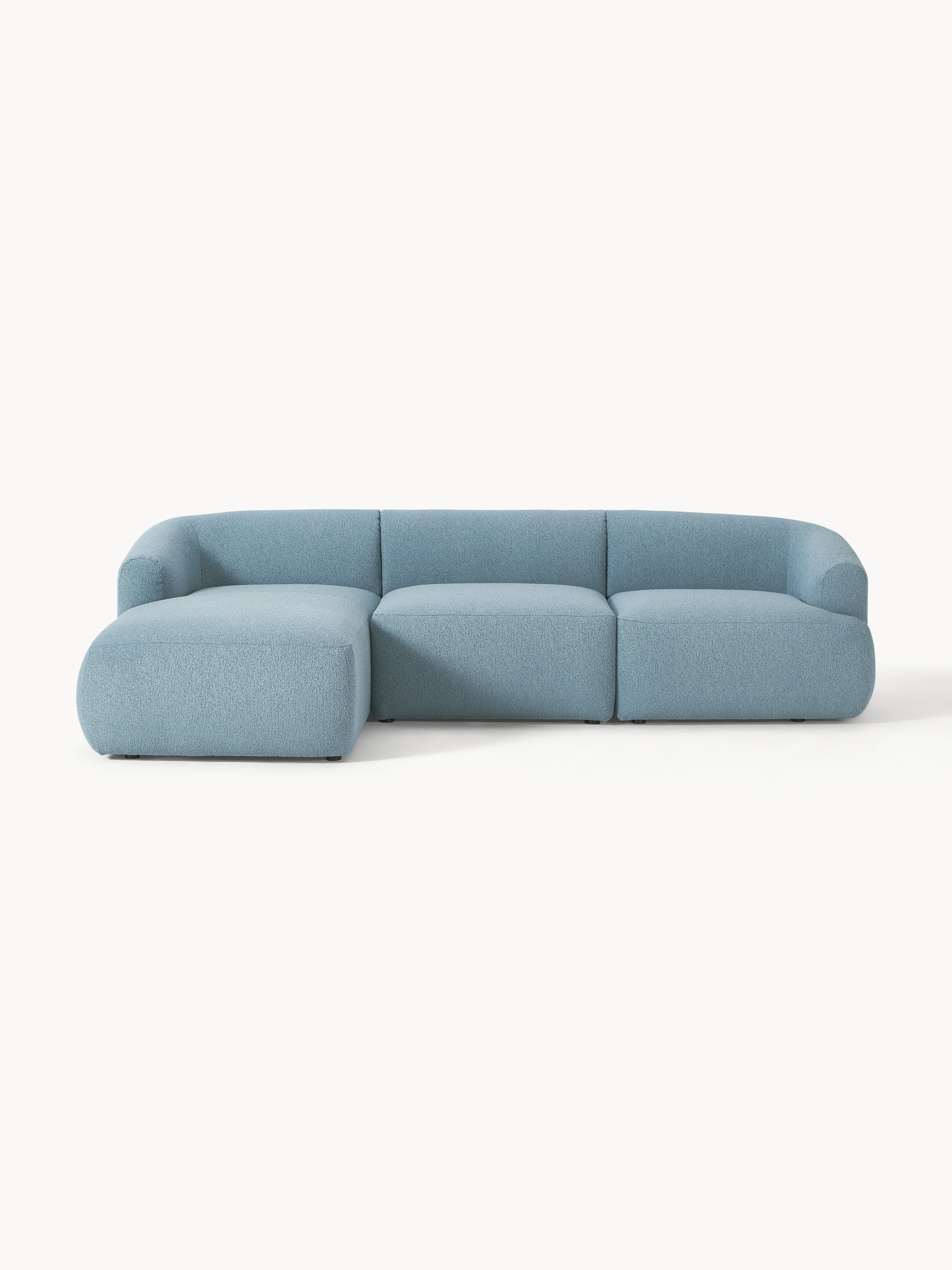 Gallery image 1 - Modular Bouclé Corner Sofa Sofia (4-seater)