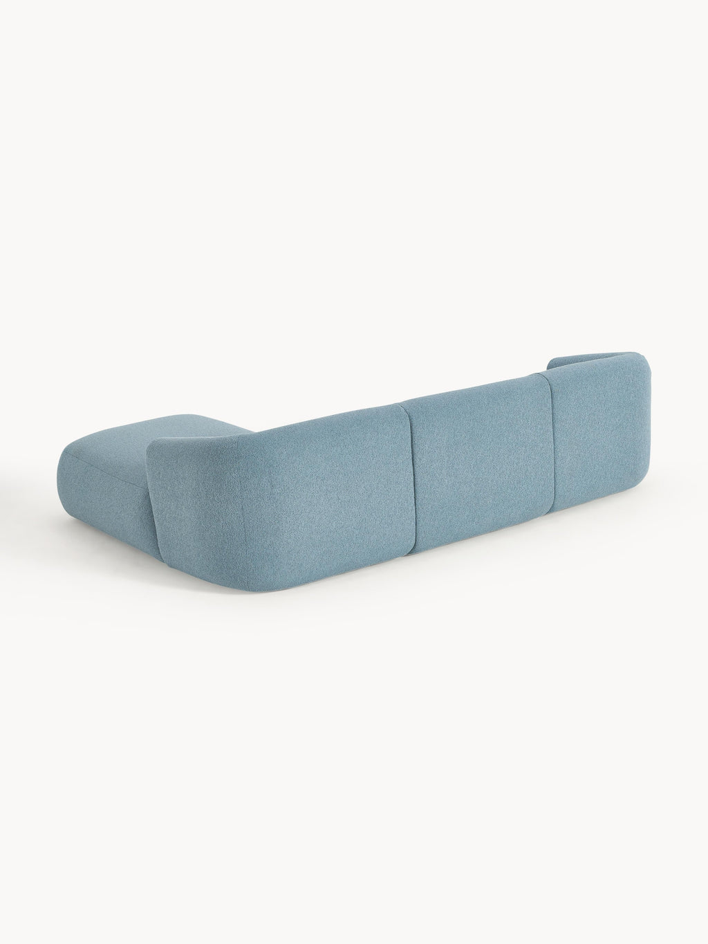 Sofia Modular Bouclé Corner Sofa (4-seater)