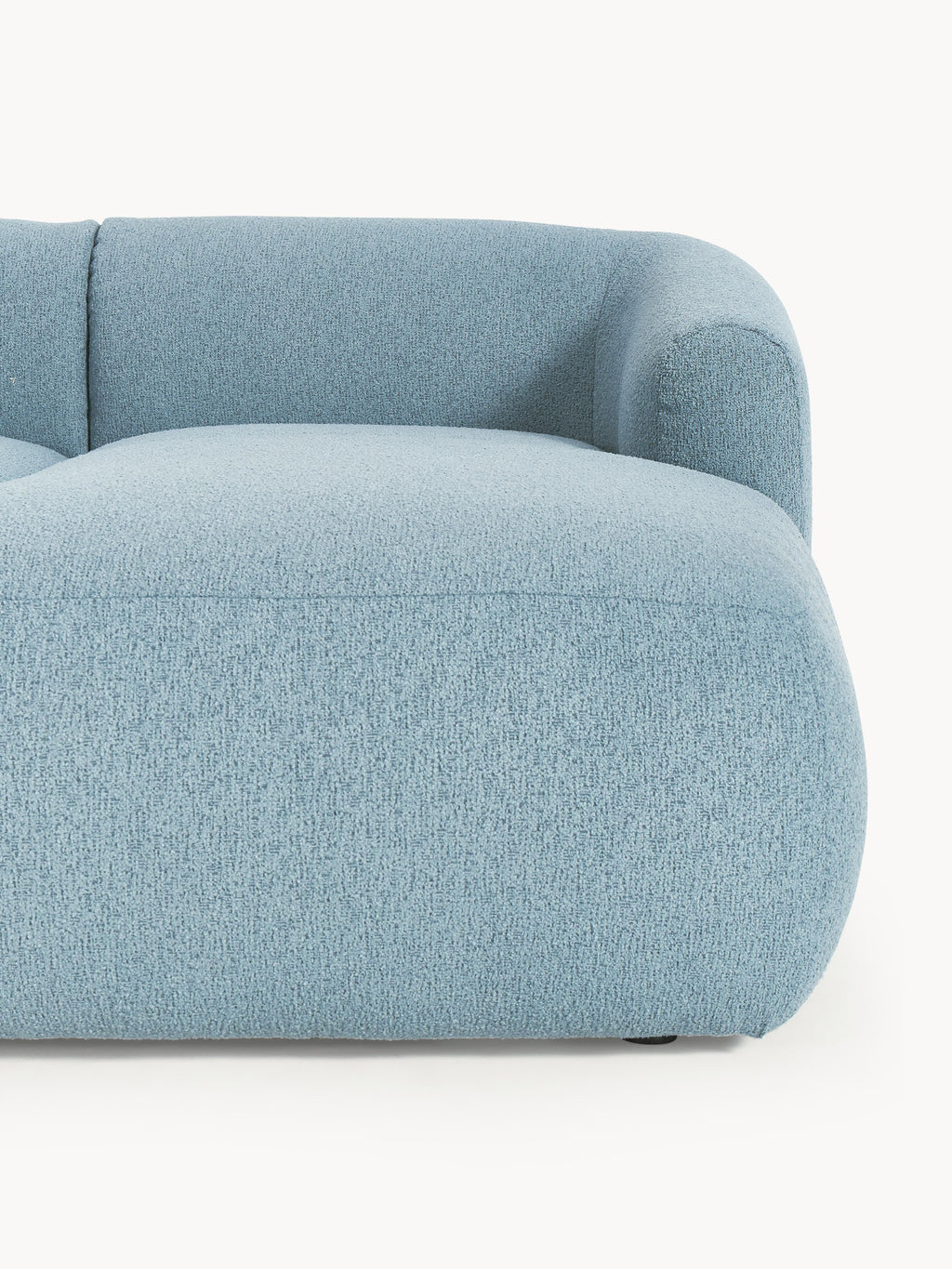 Sofia Modular Bouclé Corner Sofa (4-seater)