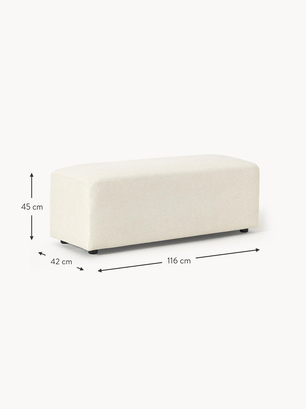 Melva XL Ottoman
