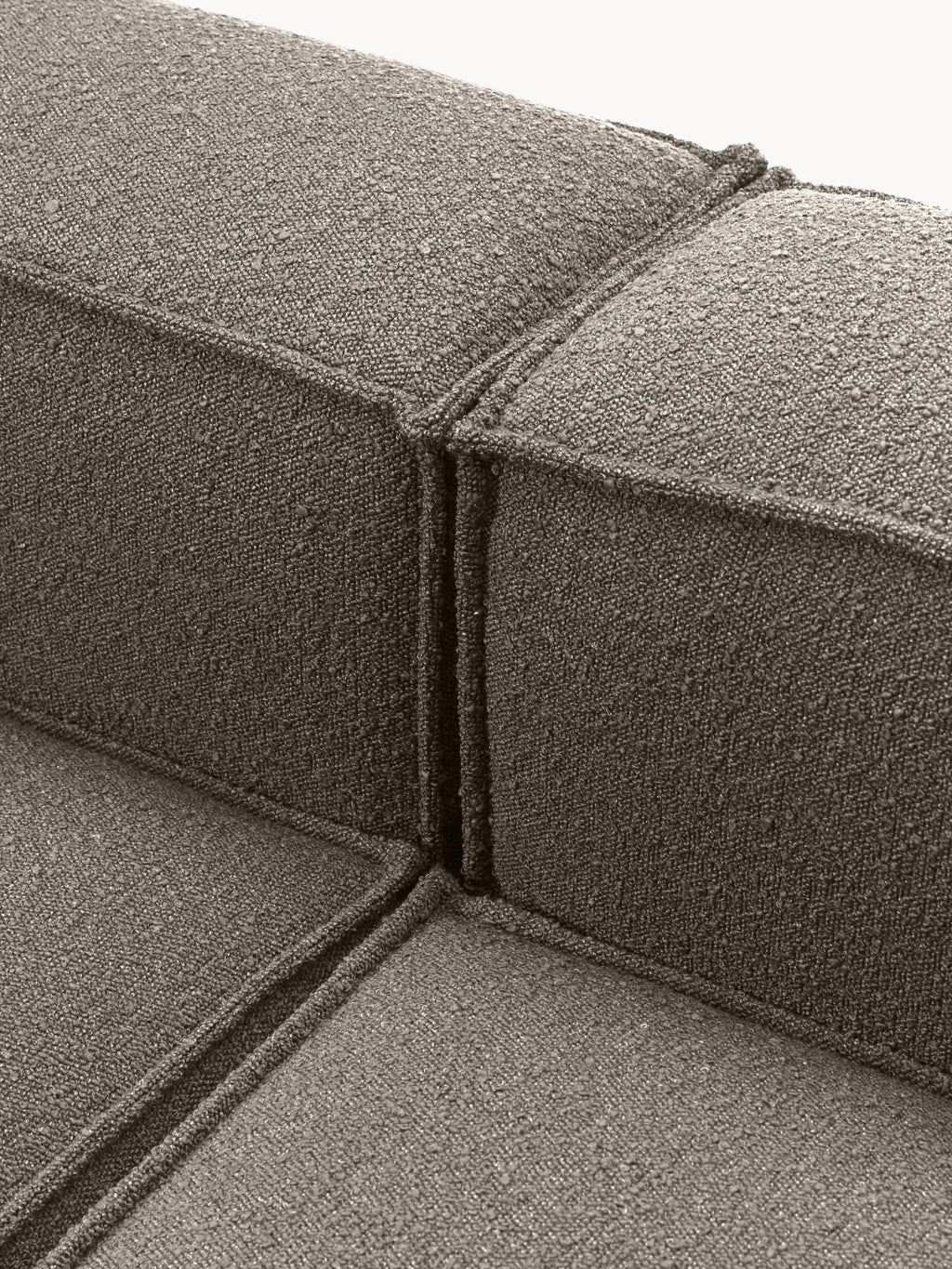 Lennon Bouclè Modular Sofa (3-seater)