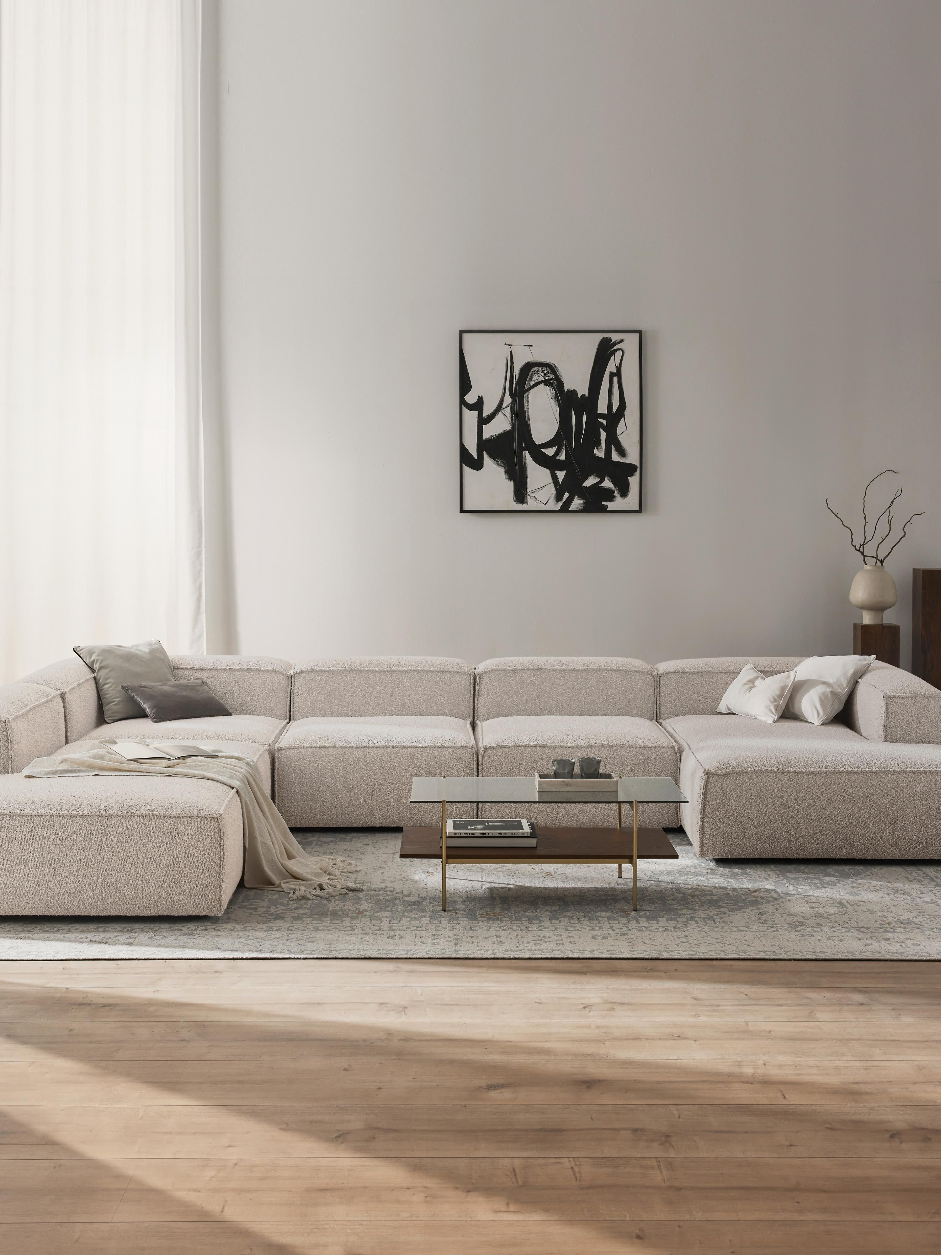 Lennon XL Bouclé Modular Sofa