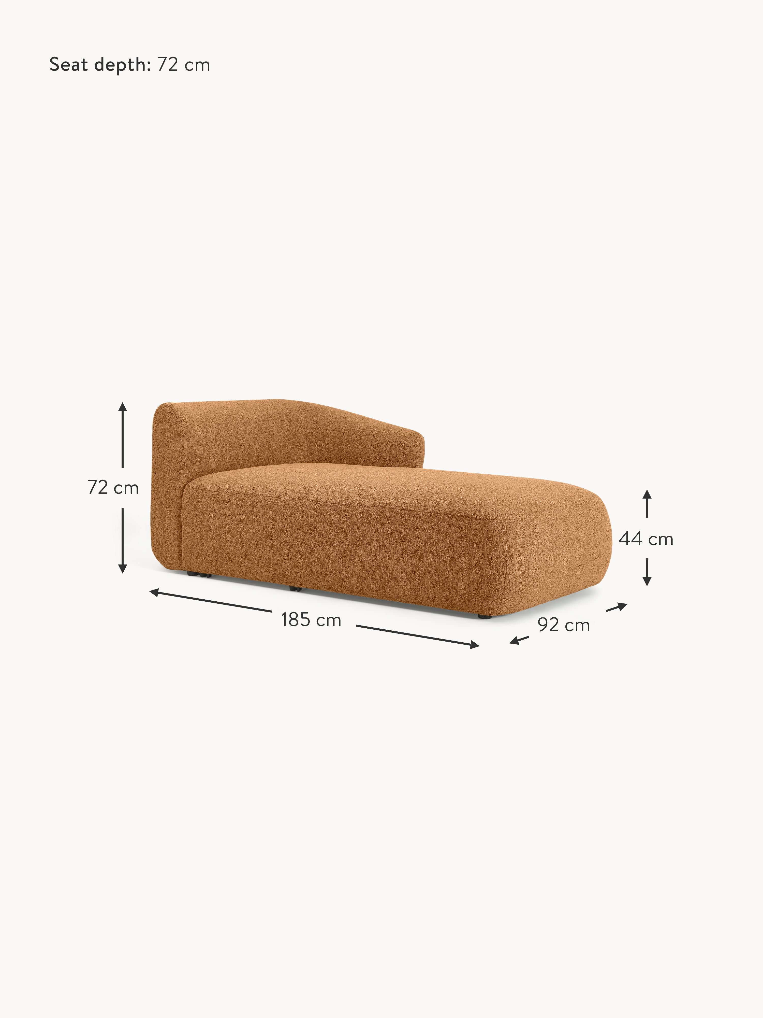 Sofia Bouclé Corner Chaise Module