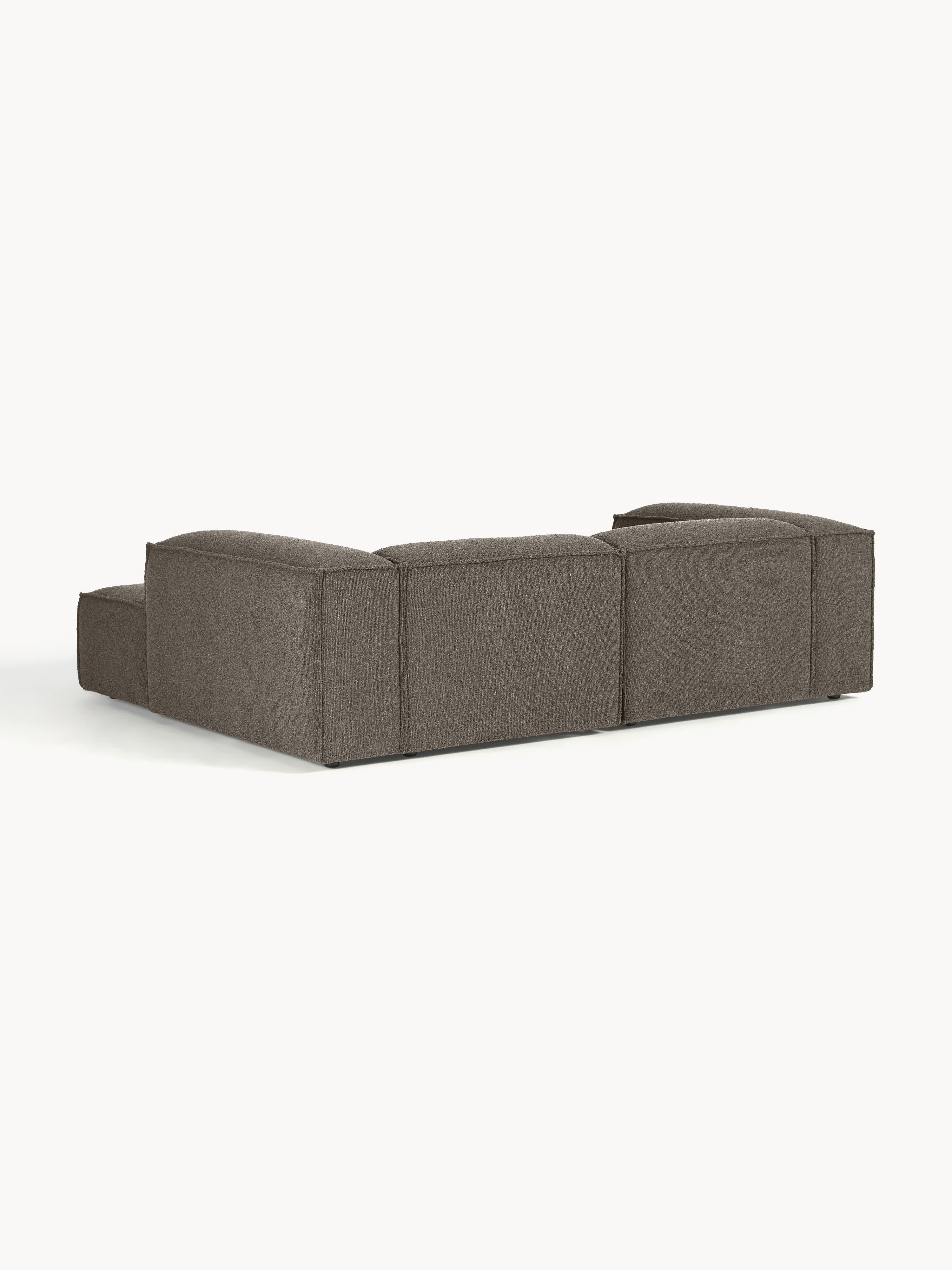 Lennon Bouclé Modular Corner Sofa (3-seater)