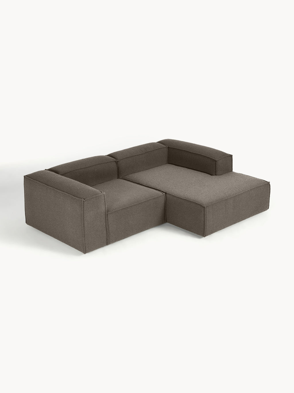 Lennon Bouclé Modular Corner Sofa (3-seater)