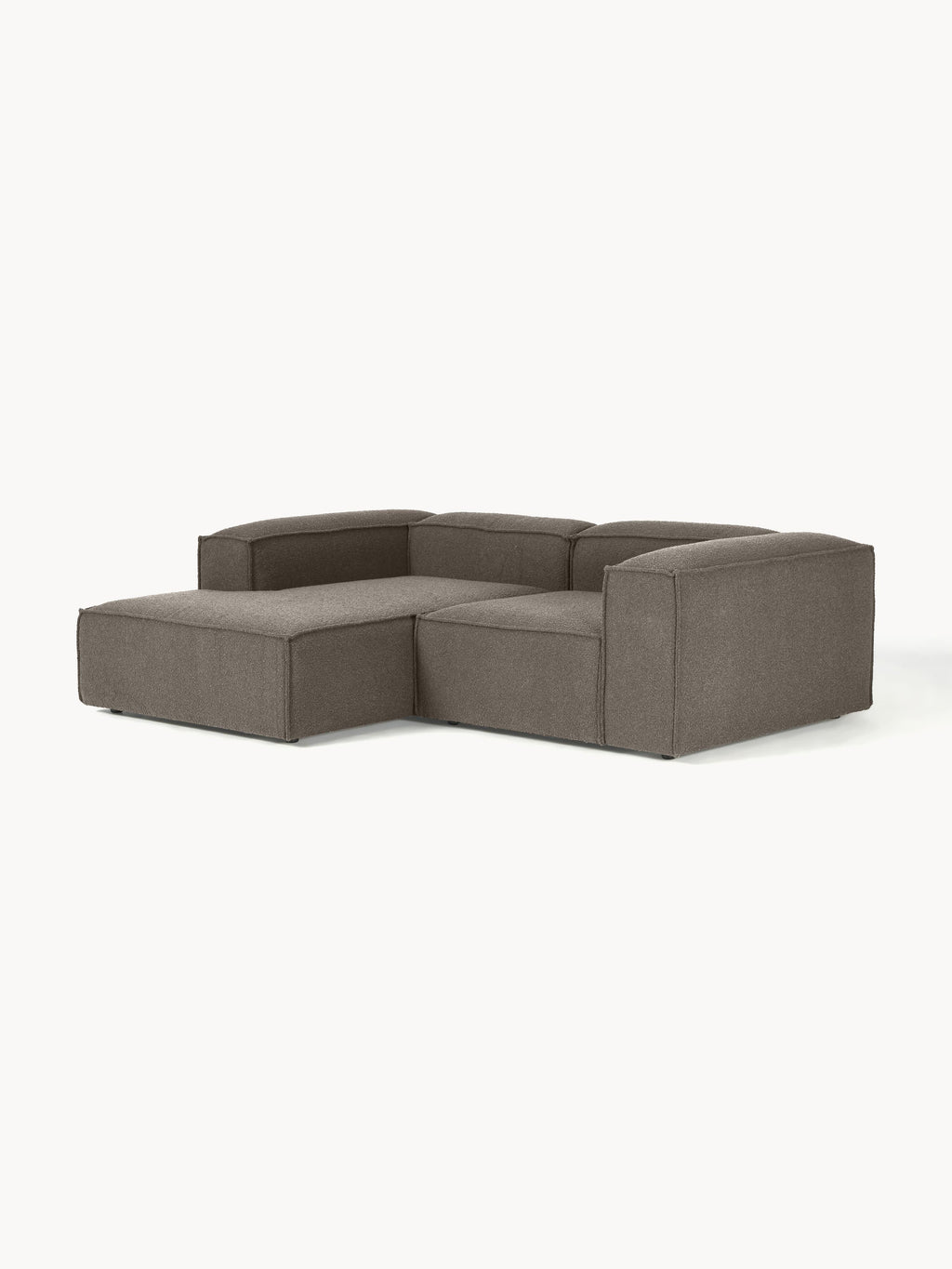 Lennon Bouclé Modular Corner Sofa (3-seater)