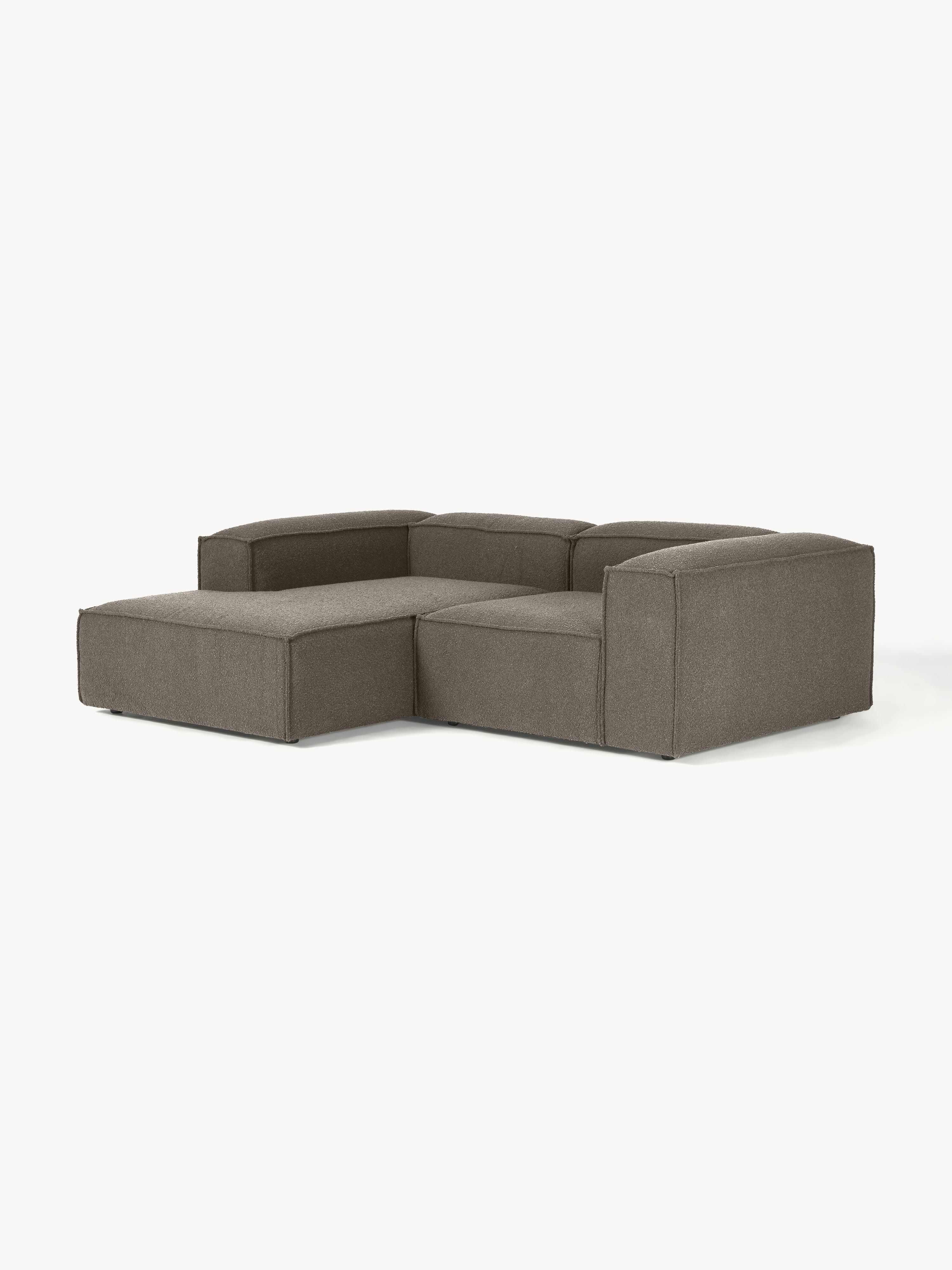 Lennon Bouclé Modular Corner Sofa (3-seater)