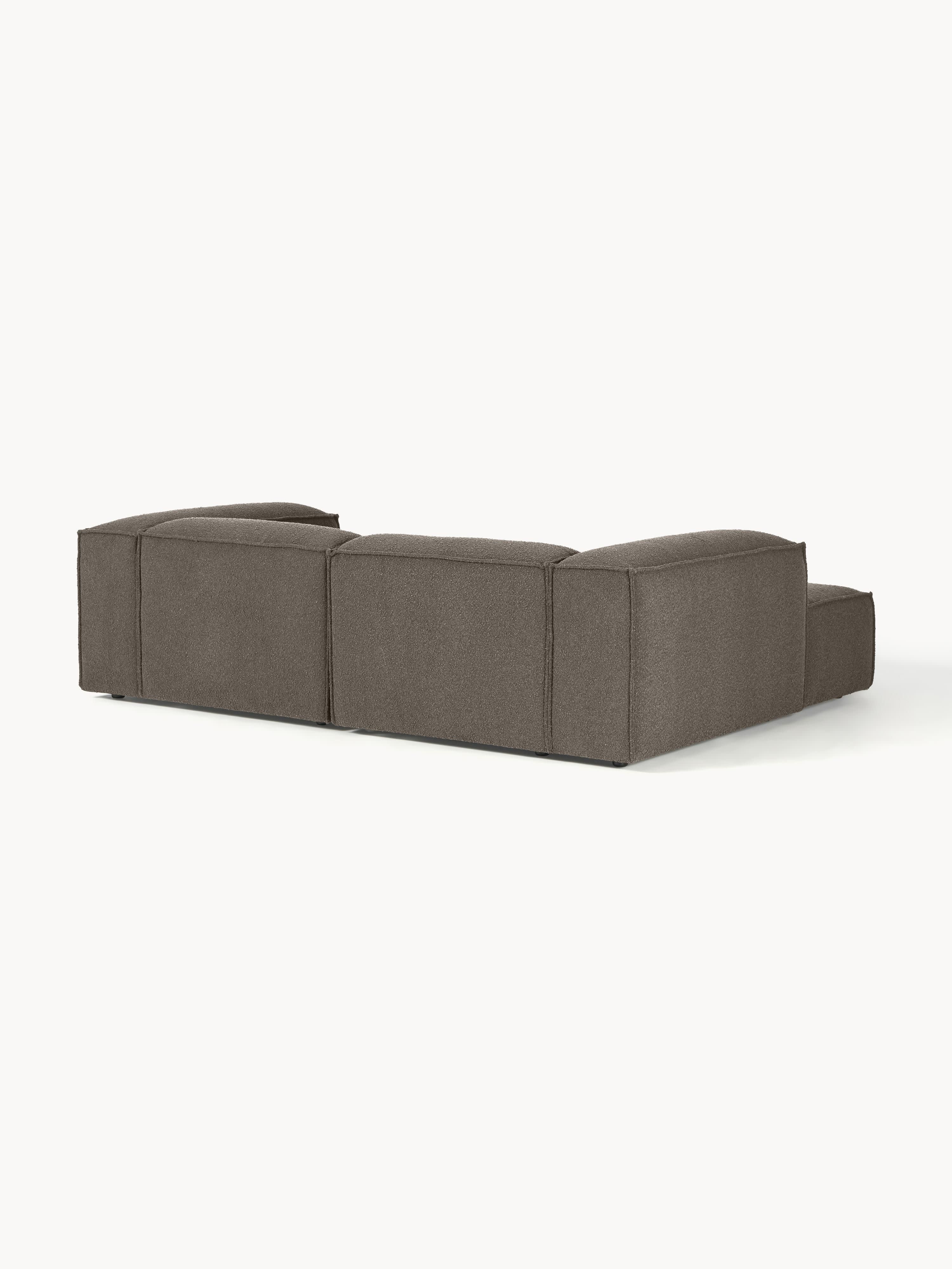 Lennon Bouclé Modular Corner Sofa (3-seater)