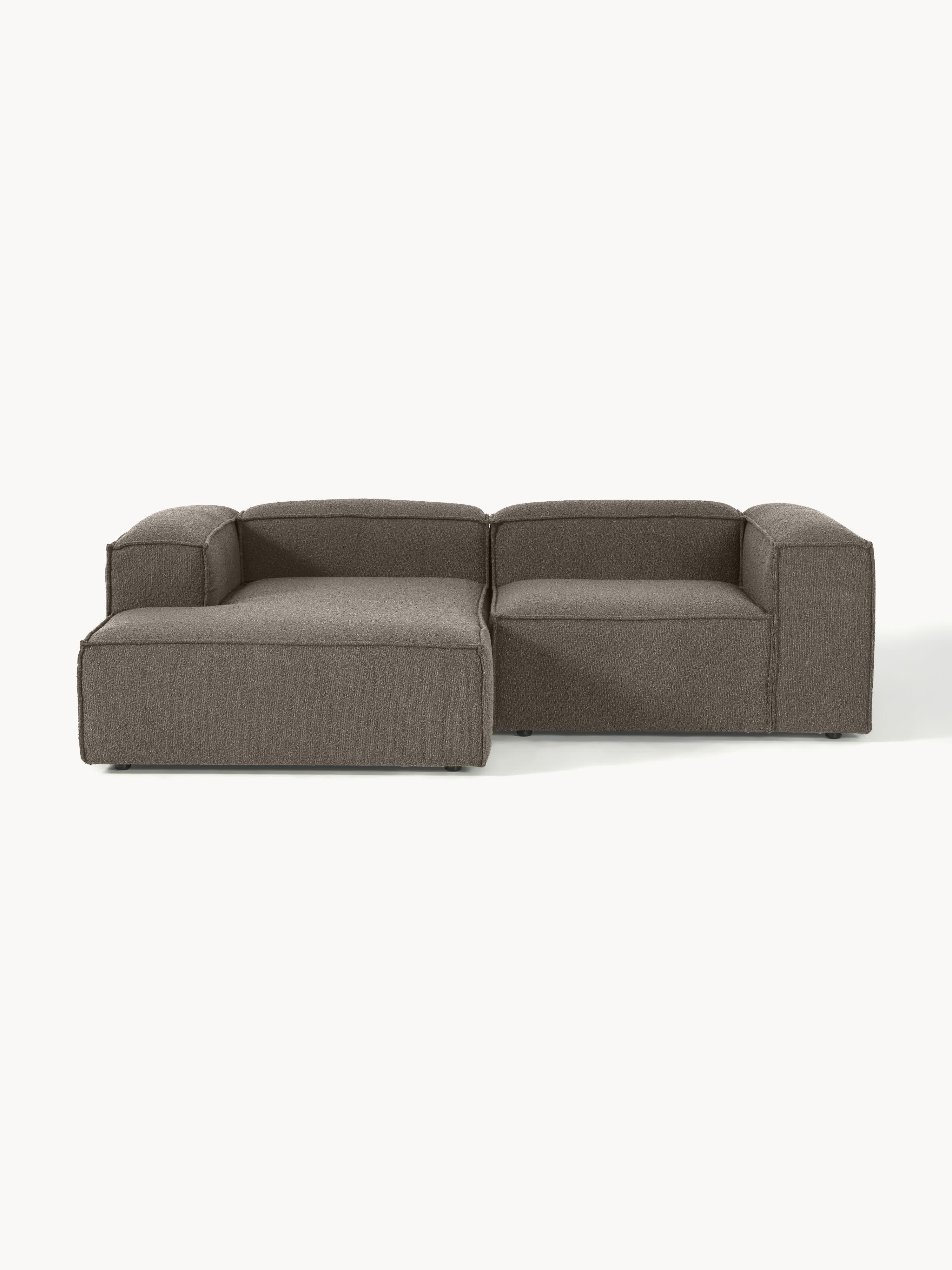 Lennon Bouclé Modular Corner Sofa (3-seater)