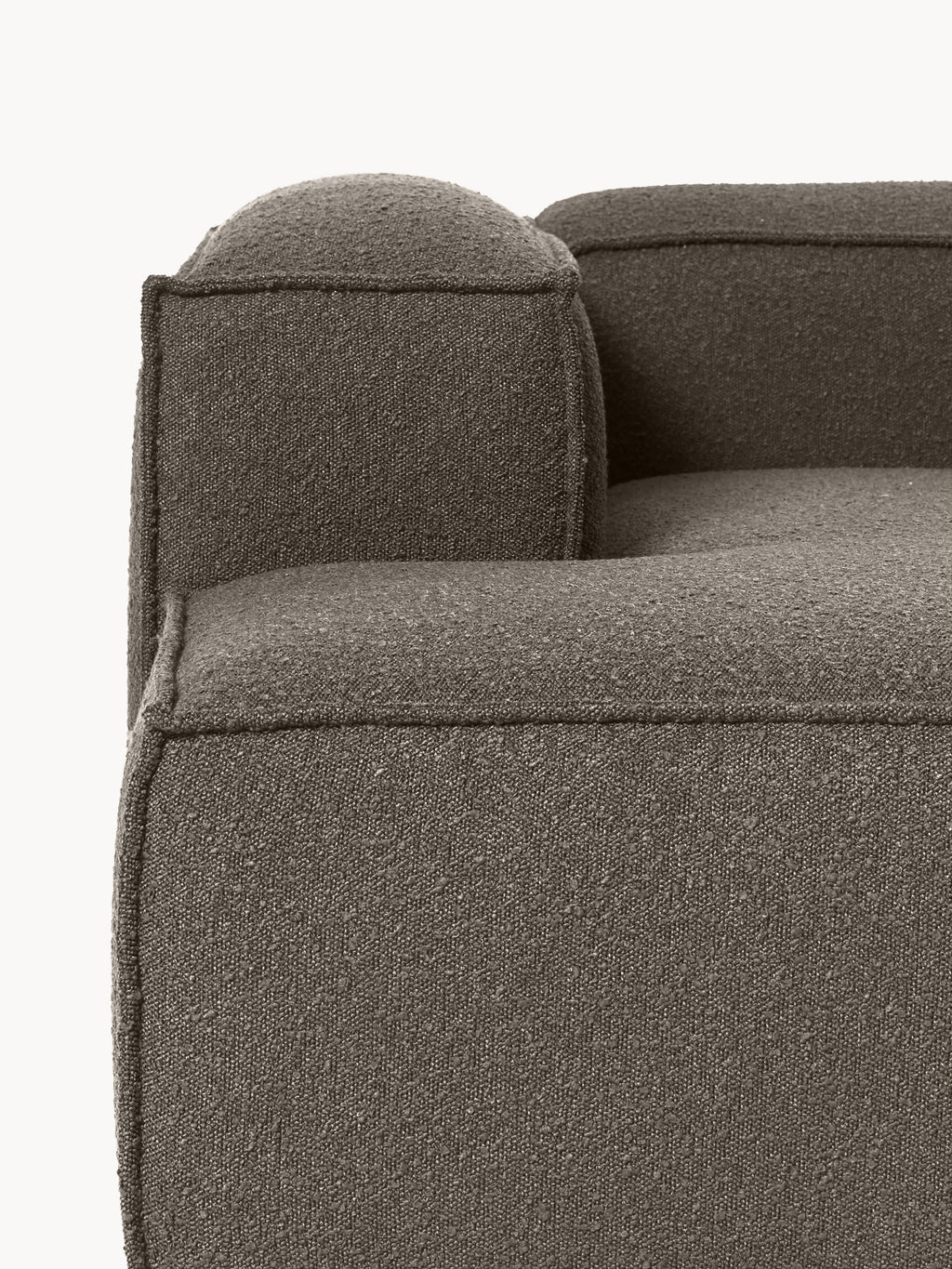 Lennon Bouclé Modular Corner Sofa (3-seater)