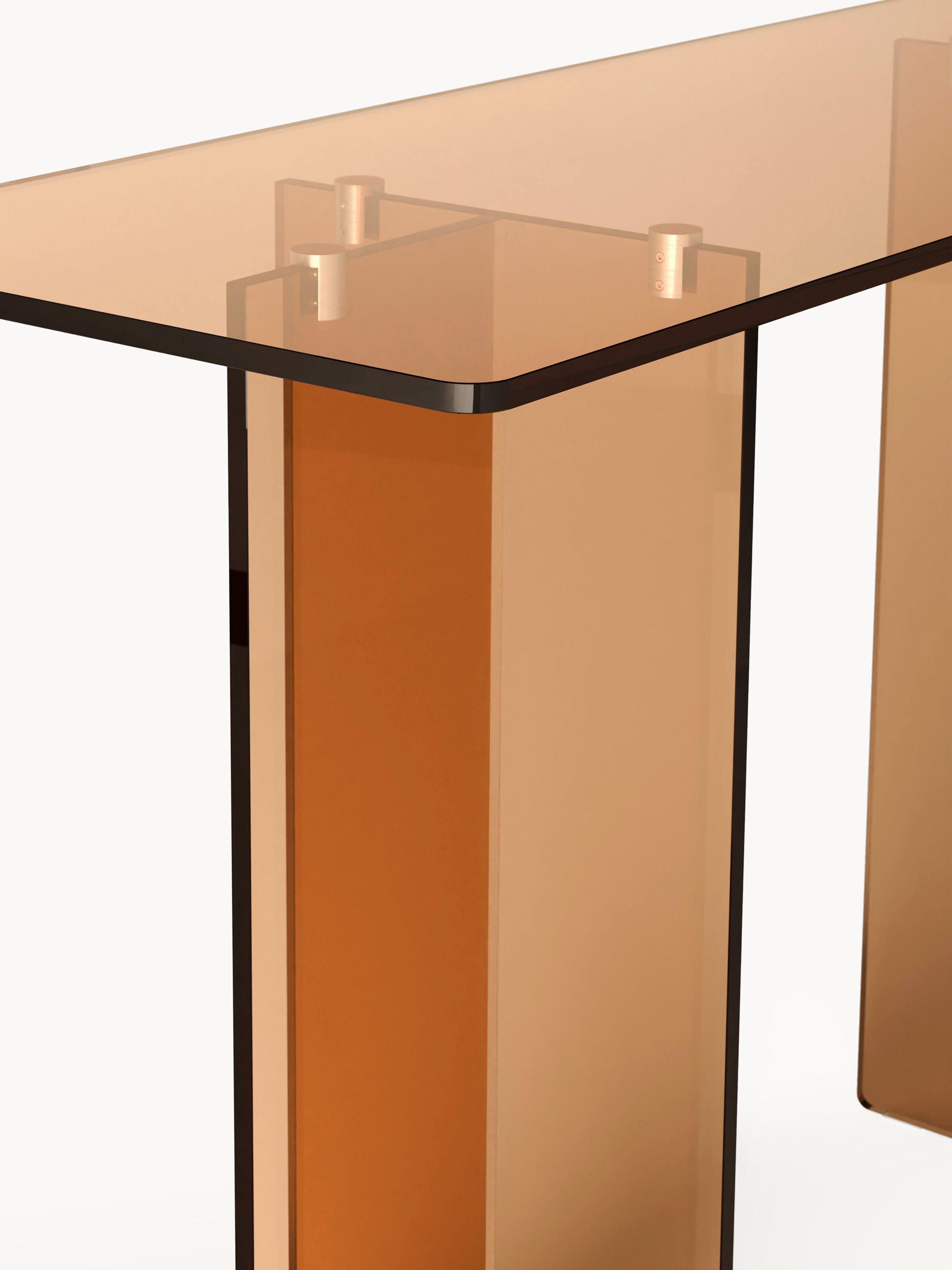Anouk Glass Console
