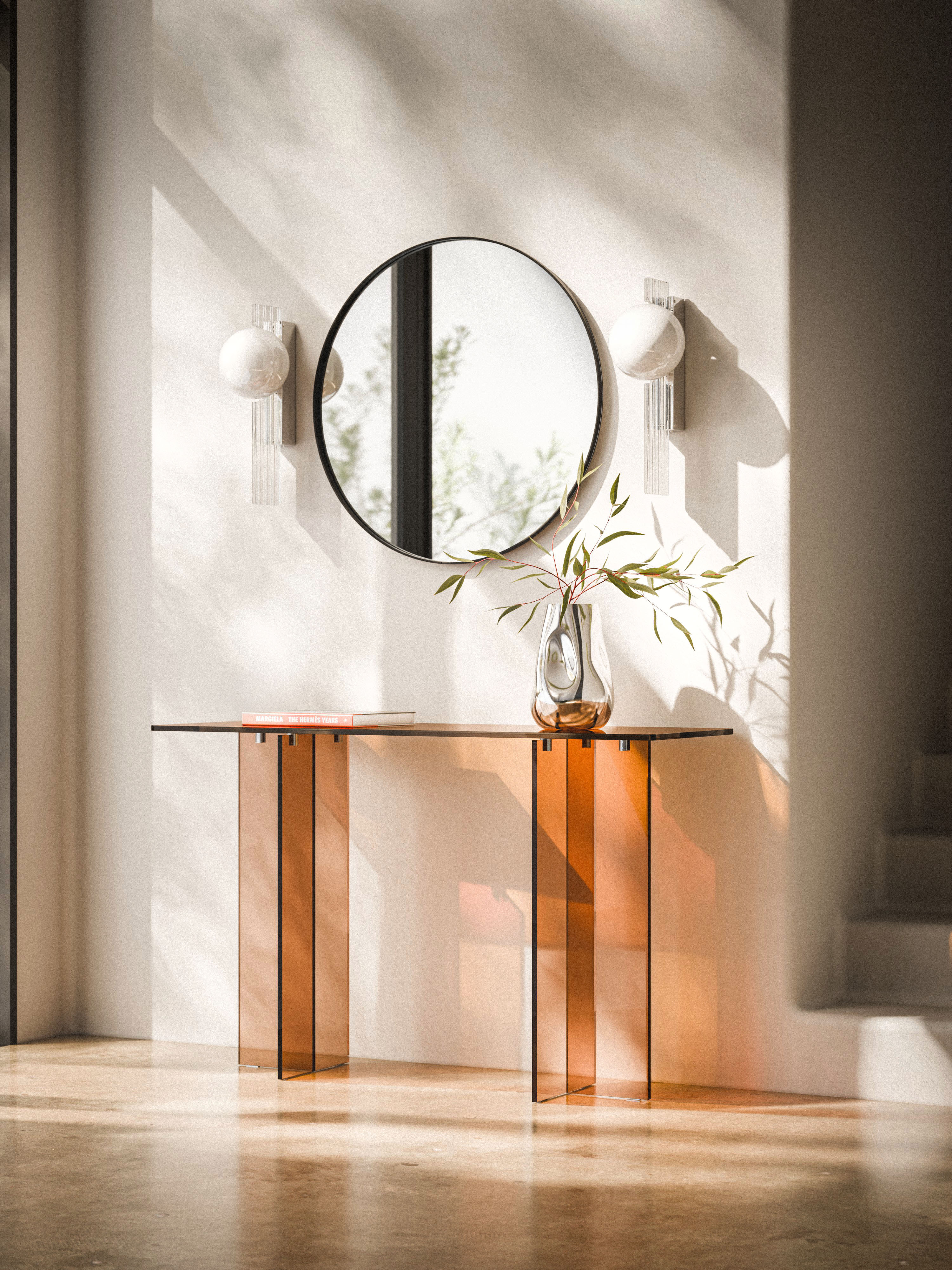 Anouk Glass Console