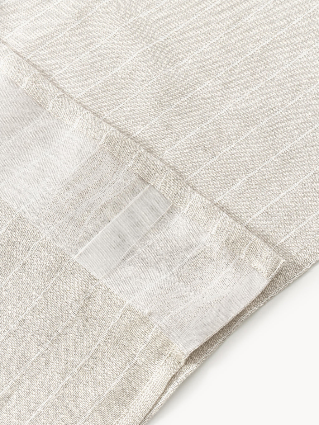 Birch Sheer Multi-Band Curtains, Set of 2, W 130 cm