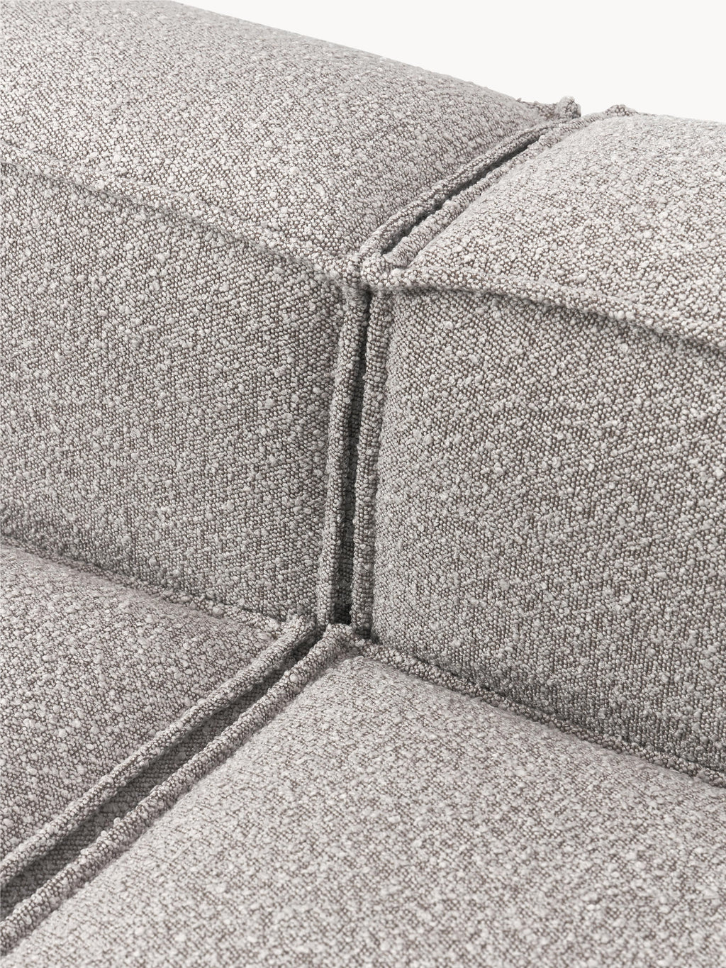 Lennon Bouclé Modular XL Ottoman