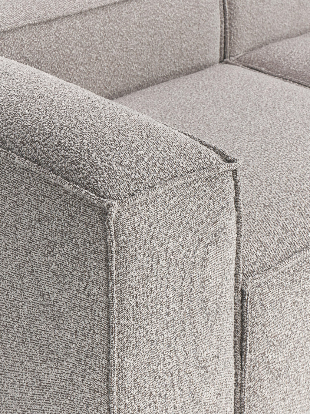 Lennon Bouclé Modular XL Ottoman