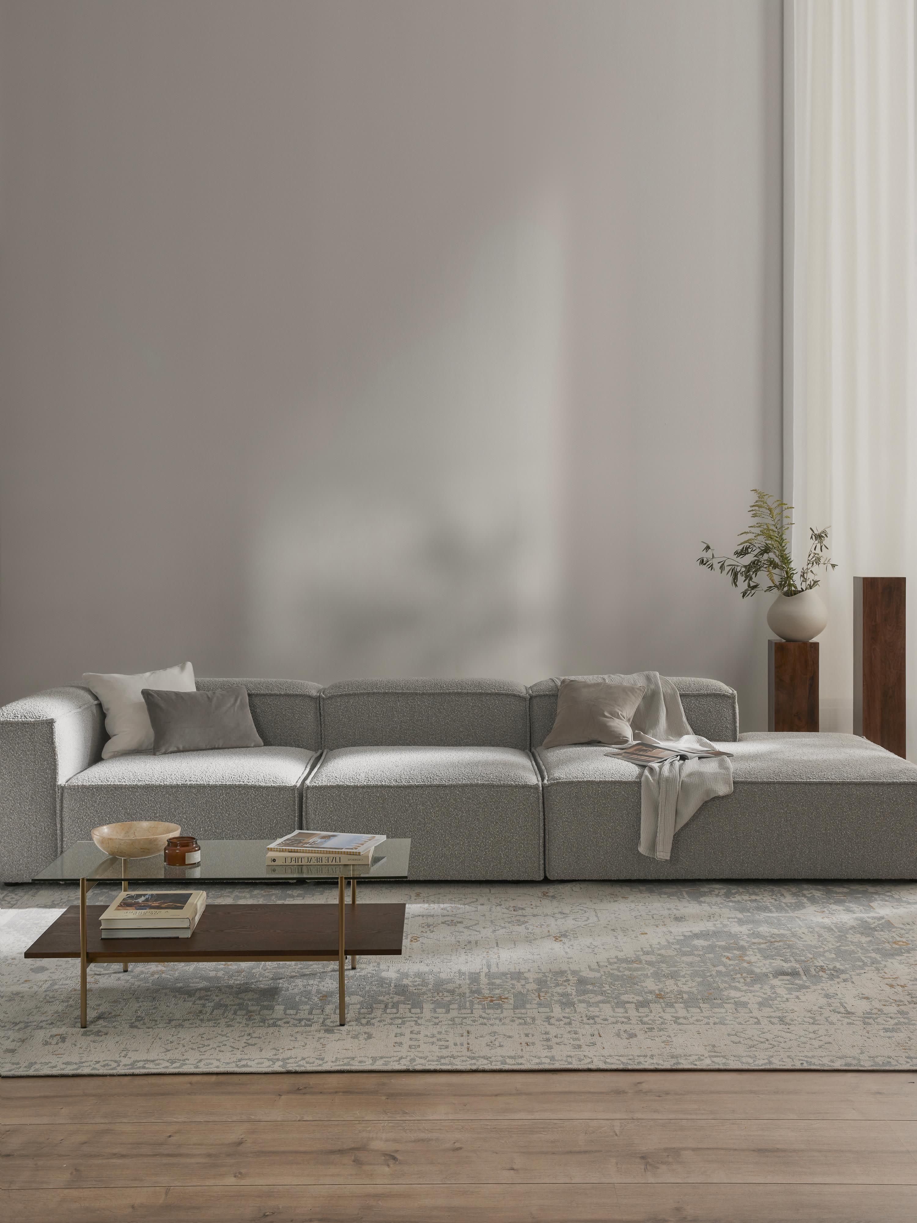 Lennon Bouclé Modular XL Ottoman
