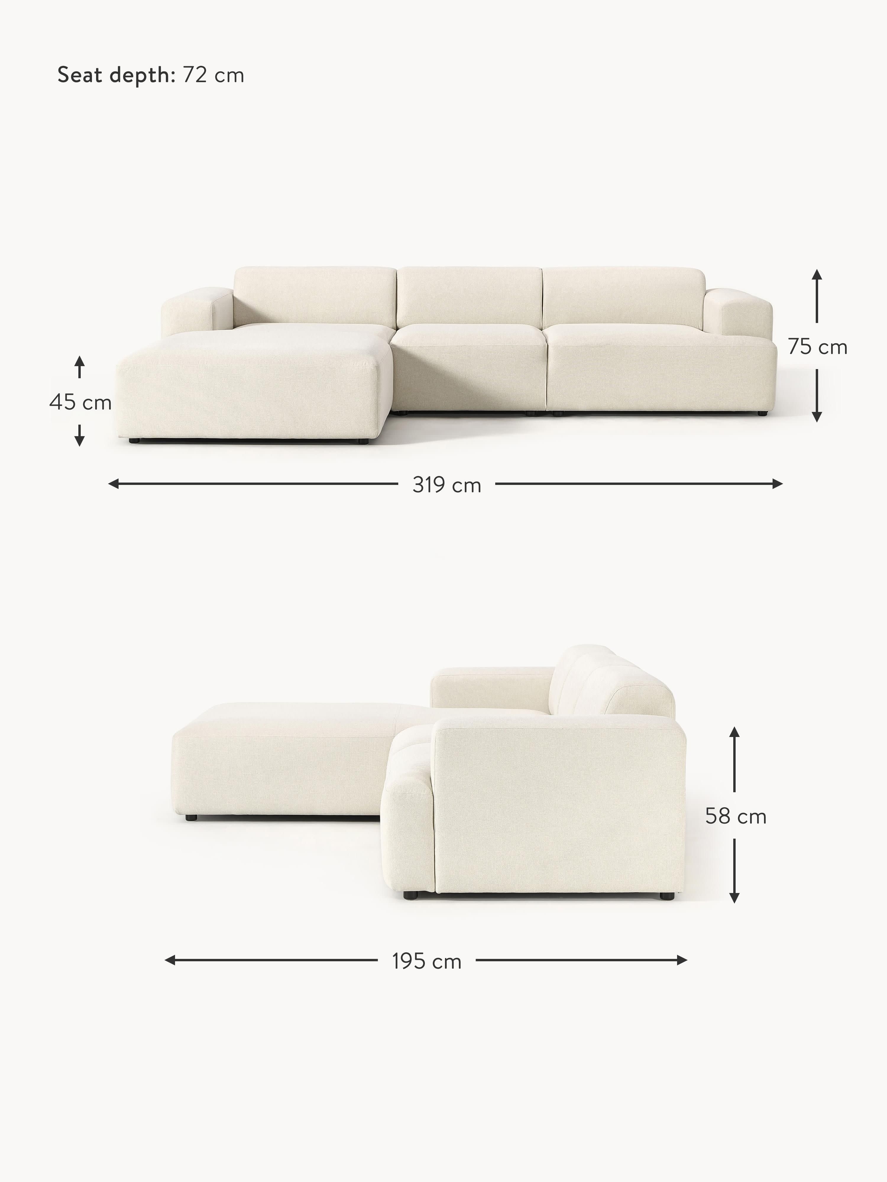 Melva Corner Sofa (4-seater)