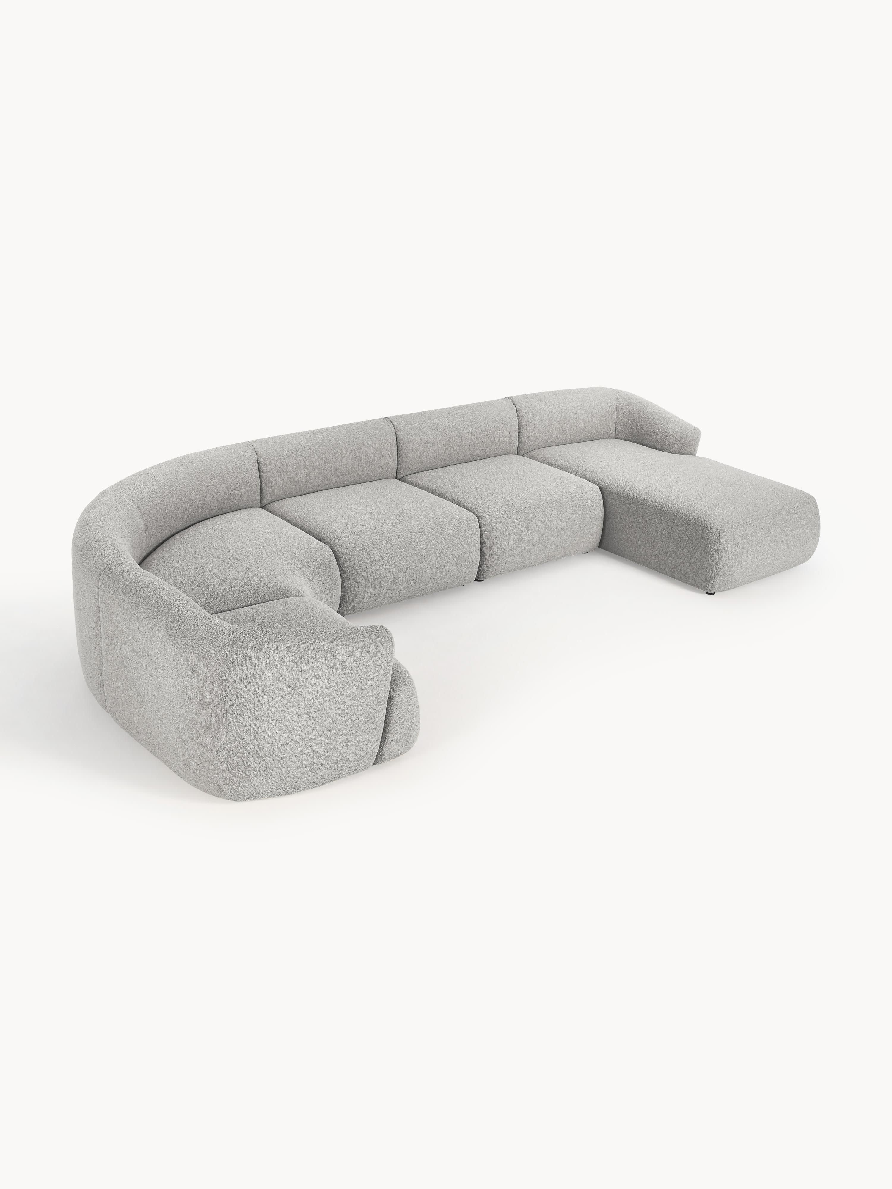 Gallery image 1 - XL Modular Bouclé Sofa Sofia